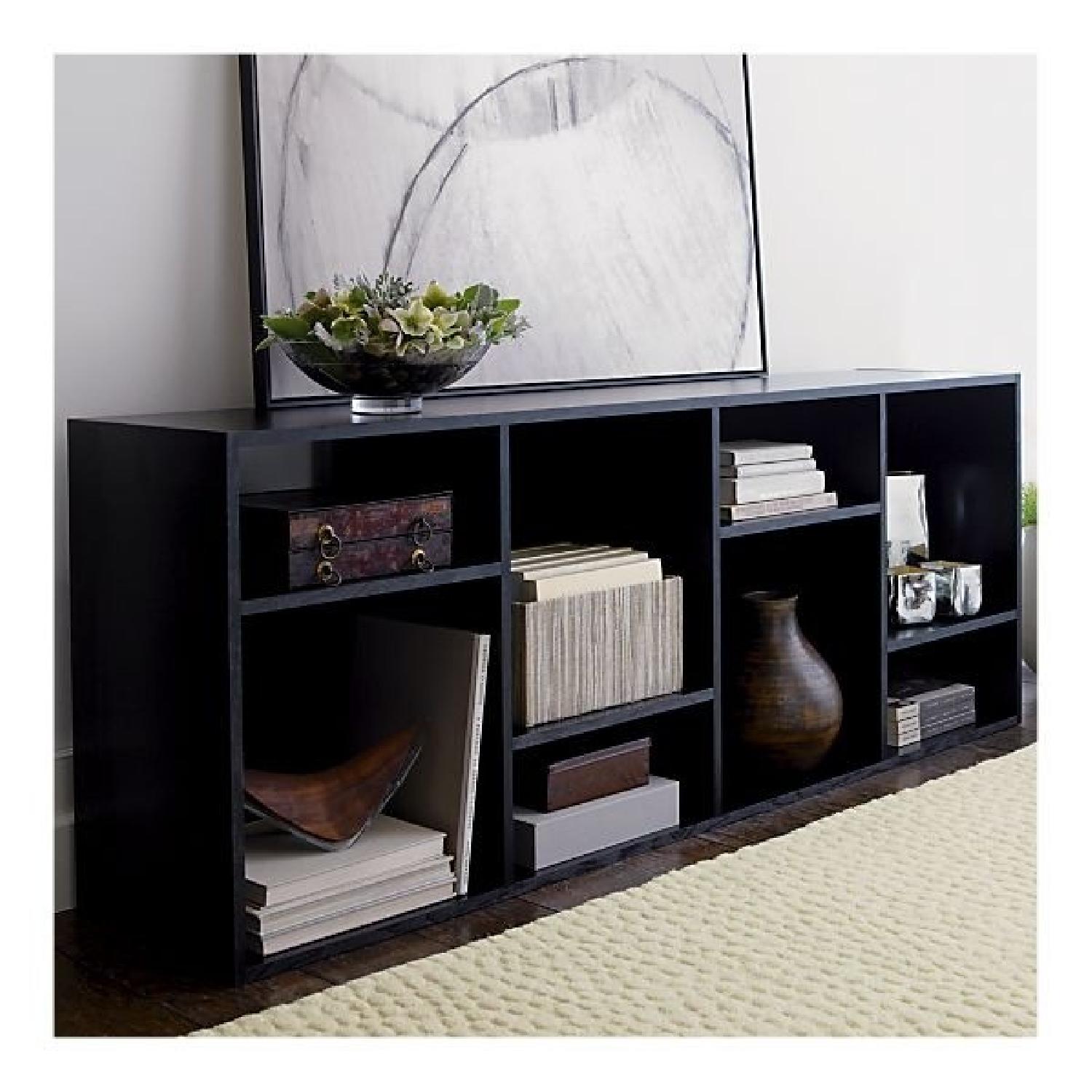 Crate & Barrel Shift Bookcase in Black - image-3