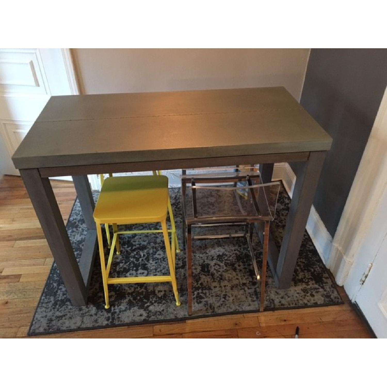 CB2 Vapor Acrylic Counter Stool - image-1