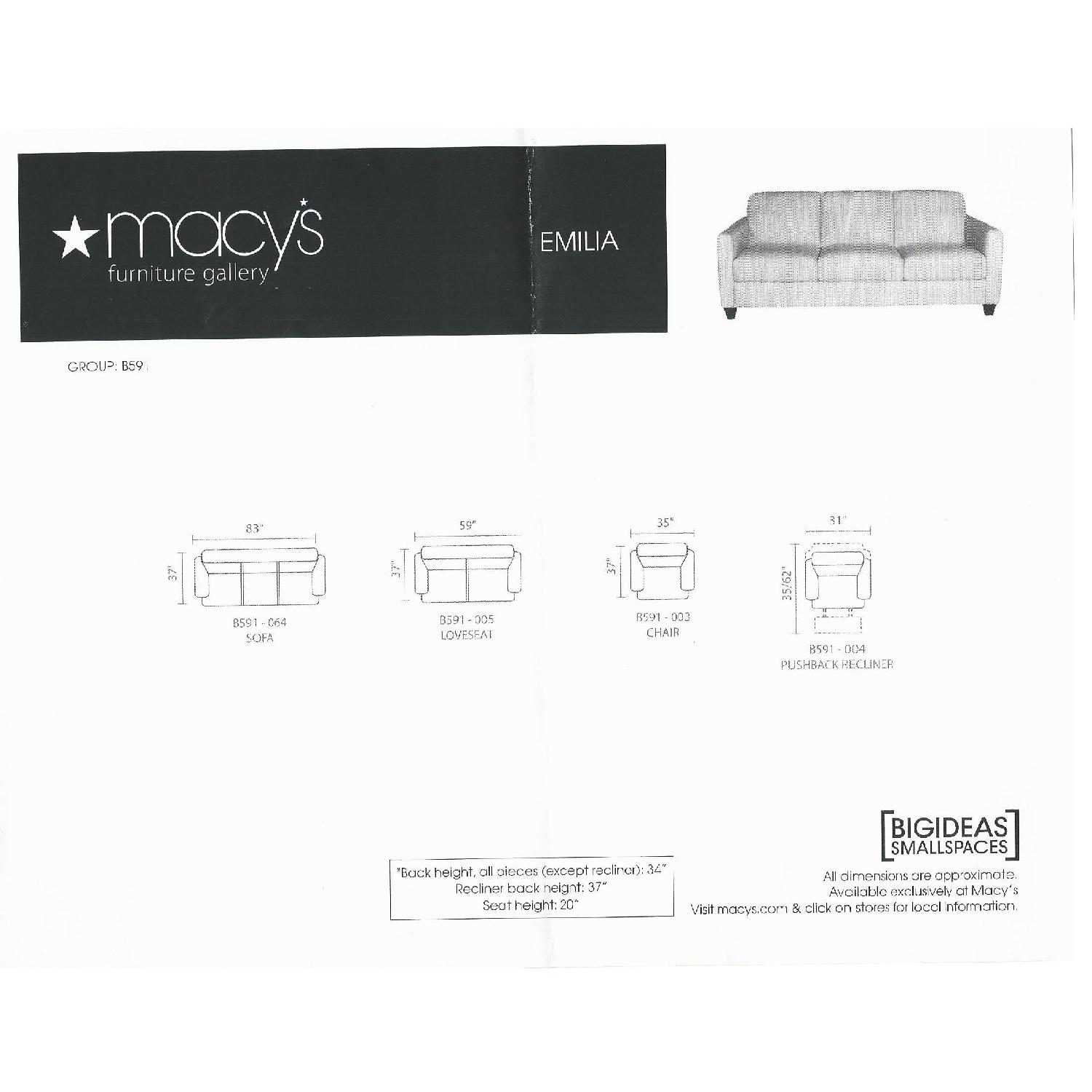 Natuzzi Emilia Italian White Leather Sofa + Loveseat + Recliner AptDeco