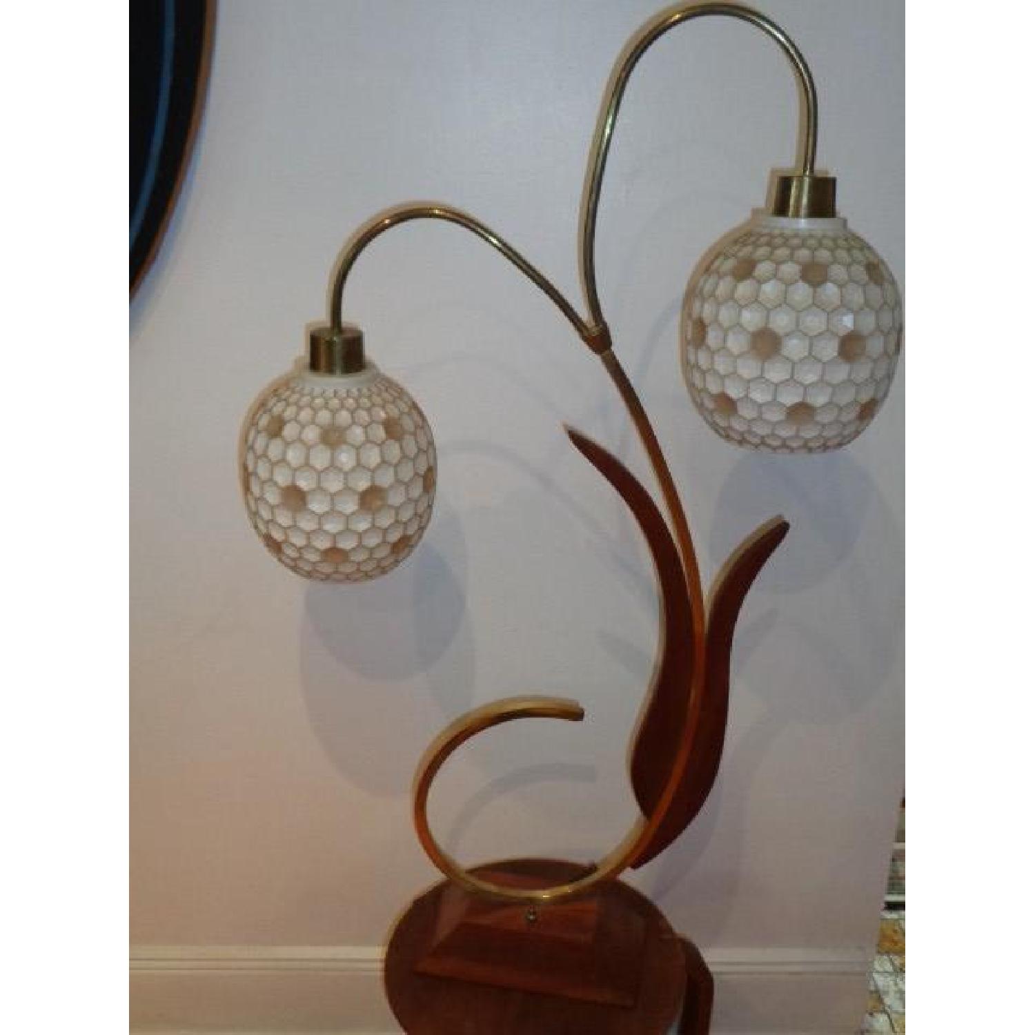 1960's Sculptural Table Lamp AptDeco