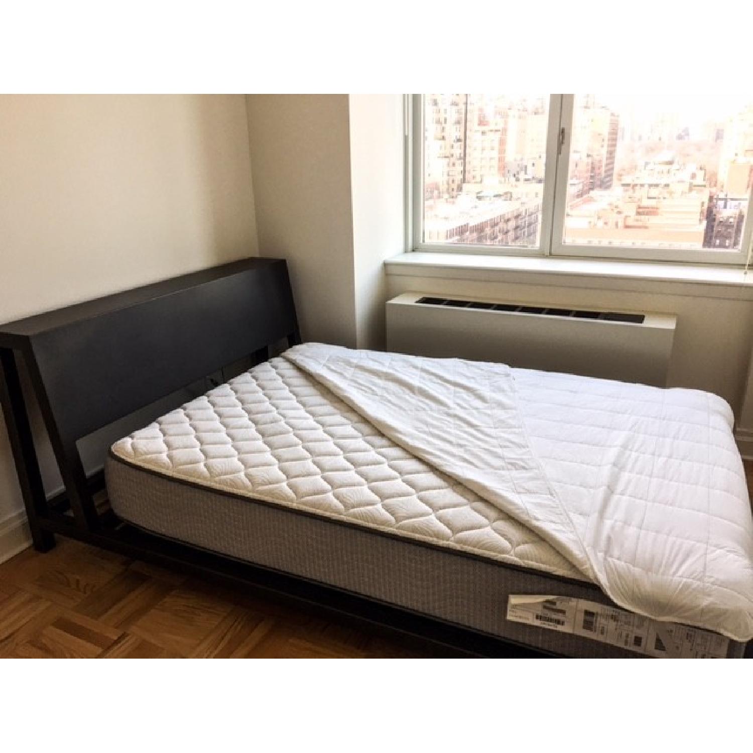 CB2 Alpine Gunmetal Full Bed Frame - image-2