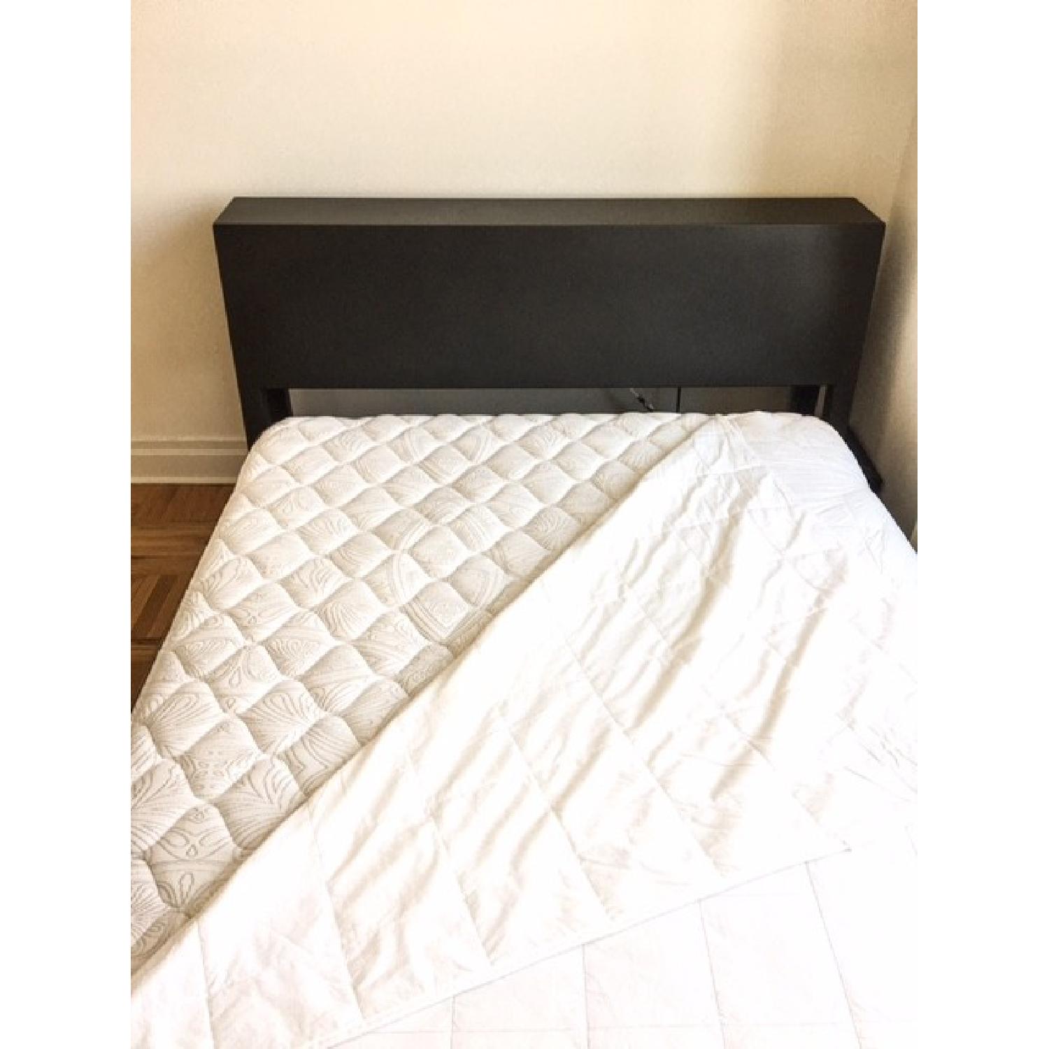 CB2 Alpine Gunmetal Full Bed Frame - image-3