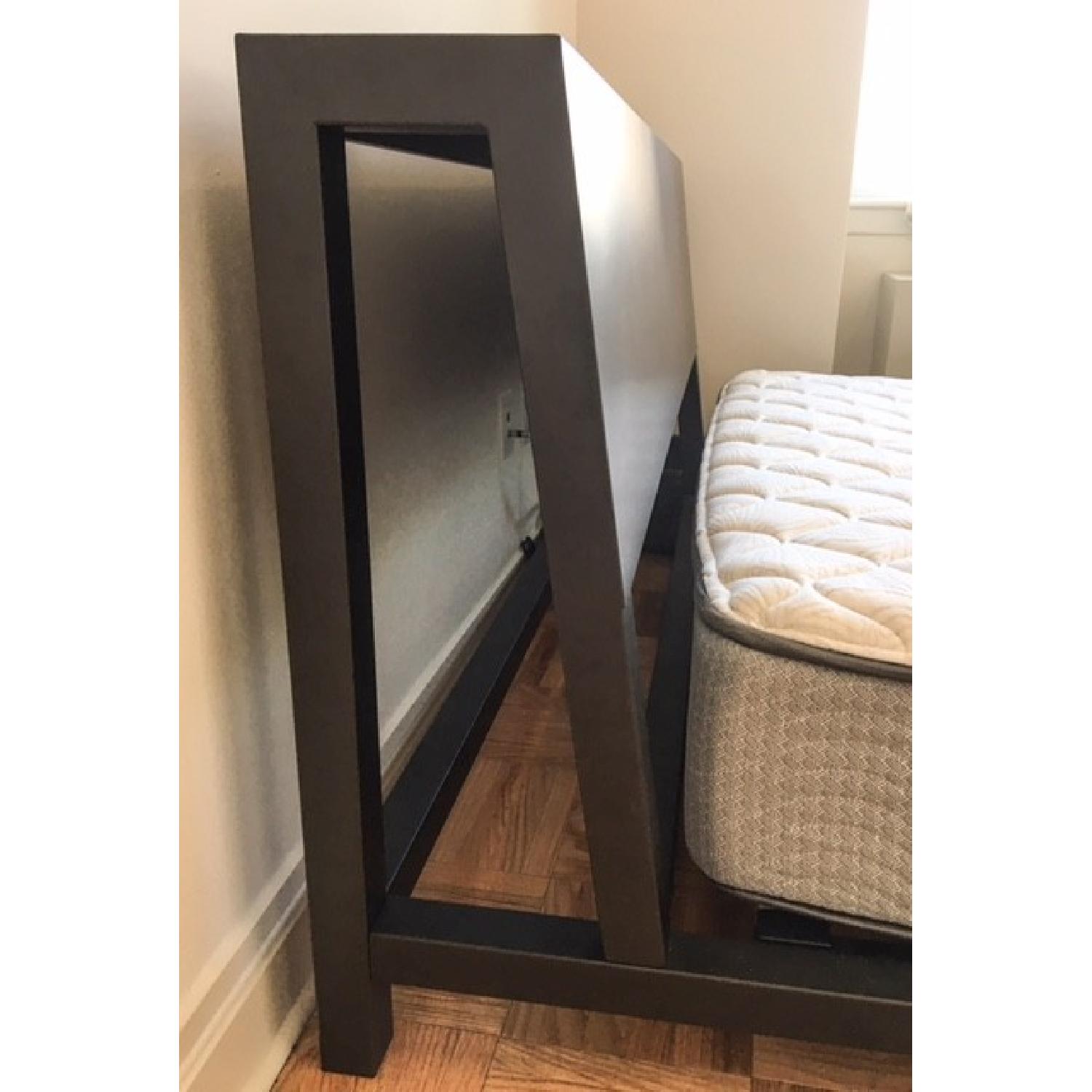 CB2 Alpine Gunmetal Full Bed Frame - image-5