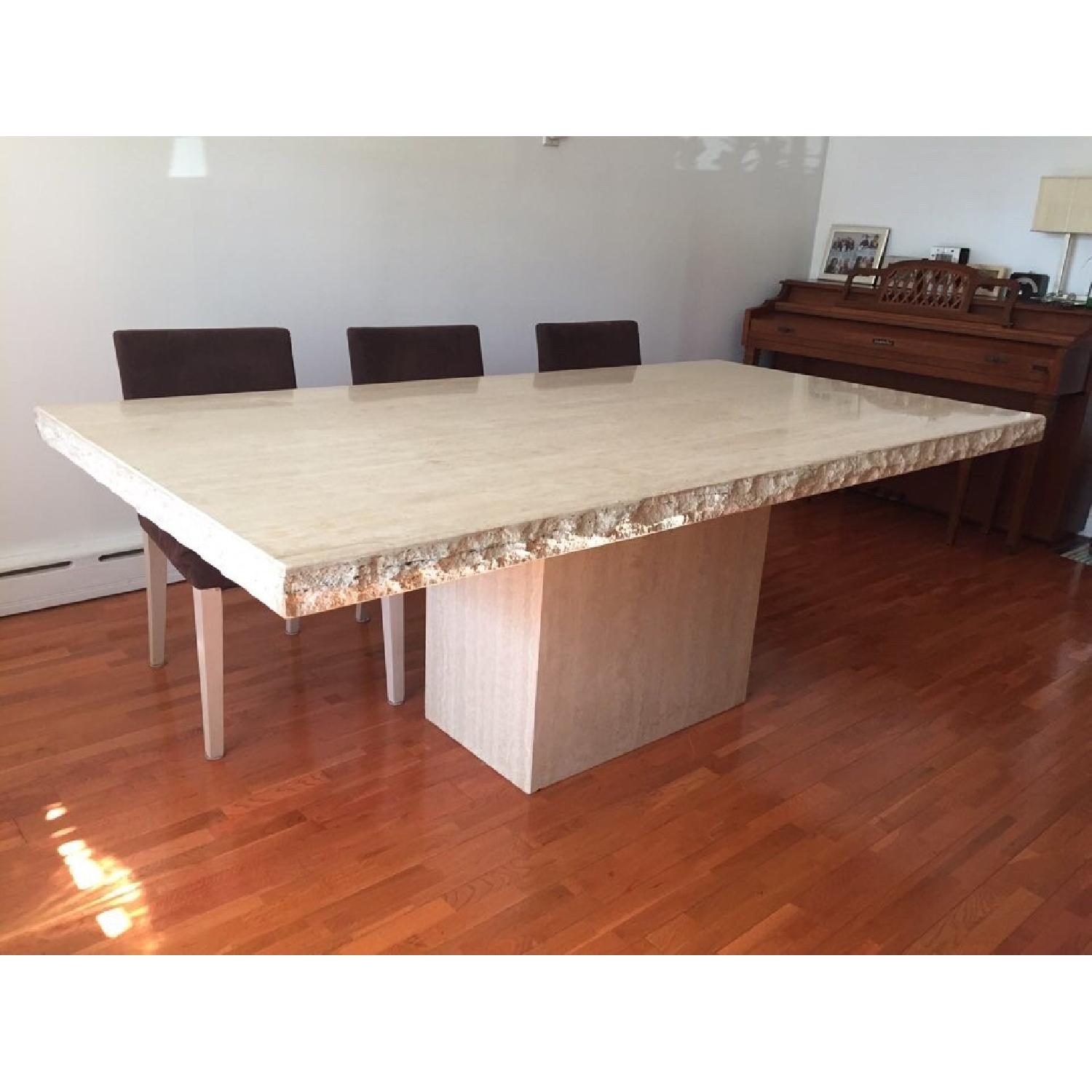 Marble Stone Dining Table - image-1