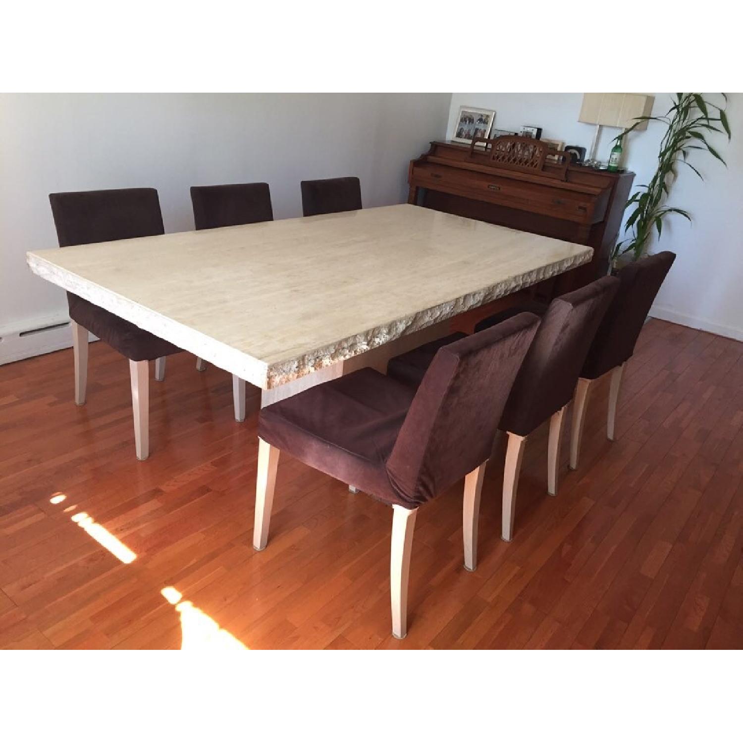 Marble Stone Dining Table - image-2