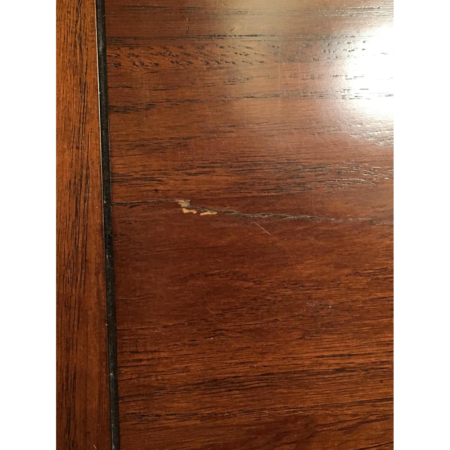 Crate & Barrel Solid Wood Side Table - image-3