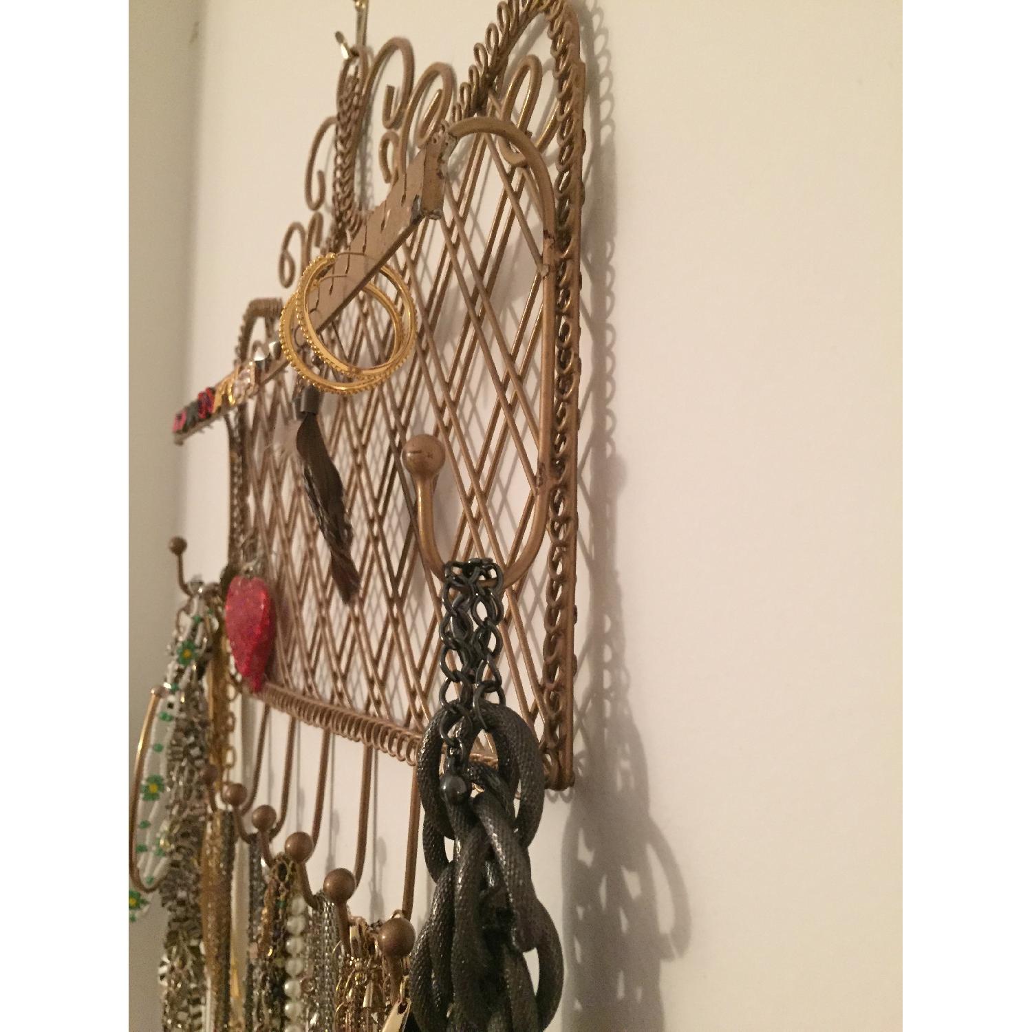 Urban Outfitters Gold Jewelry Hanging Holder - image-2