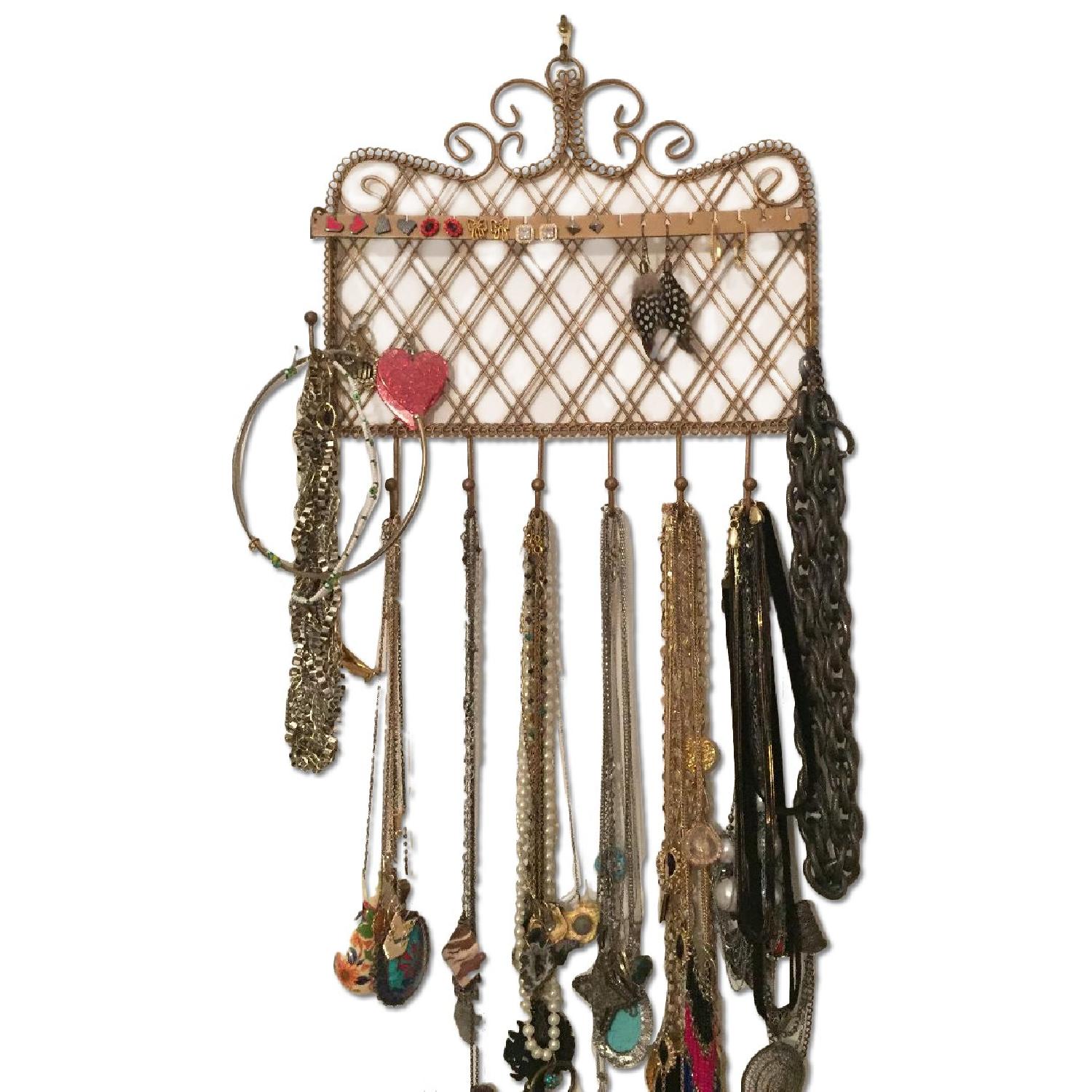 Urban Outfitters Gold Jewelry Hanging Holder - image-0