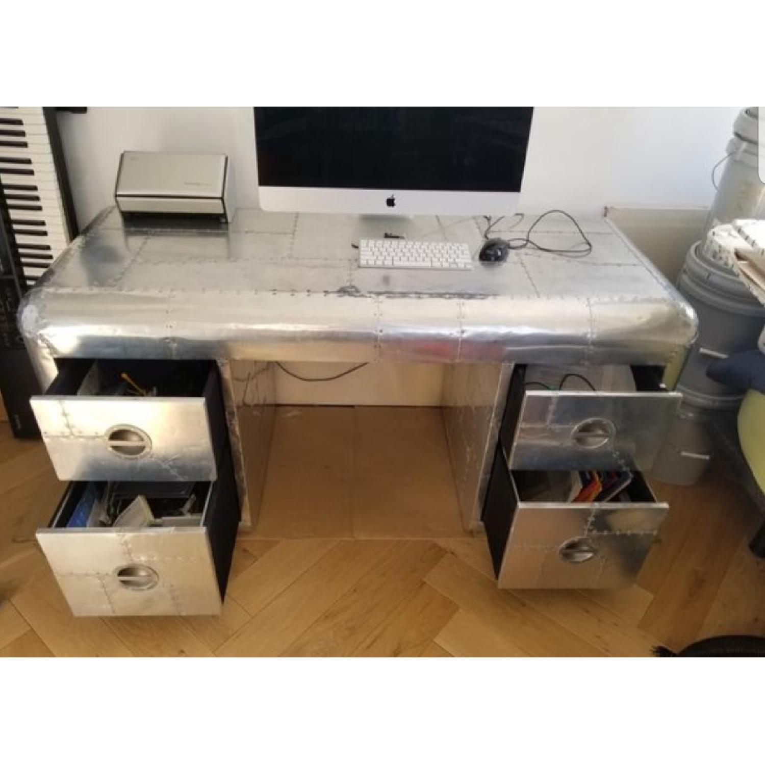 Retro Aluminum Table/Desk - image-2