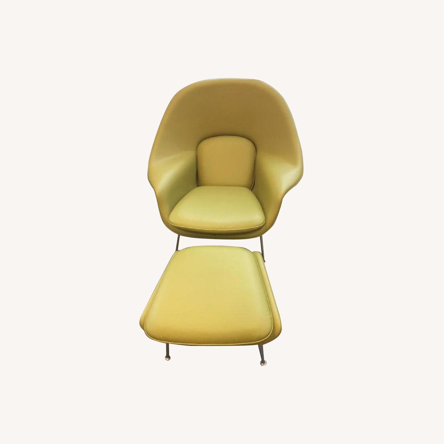 Knoll Womb Chair Ottoman Aptdeco