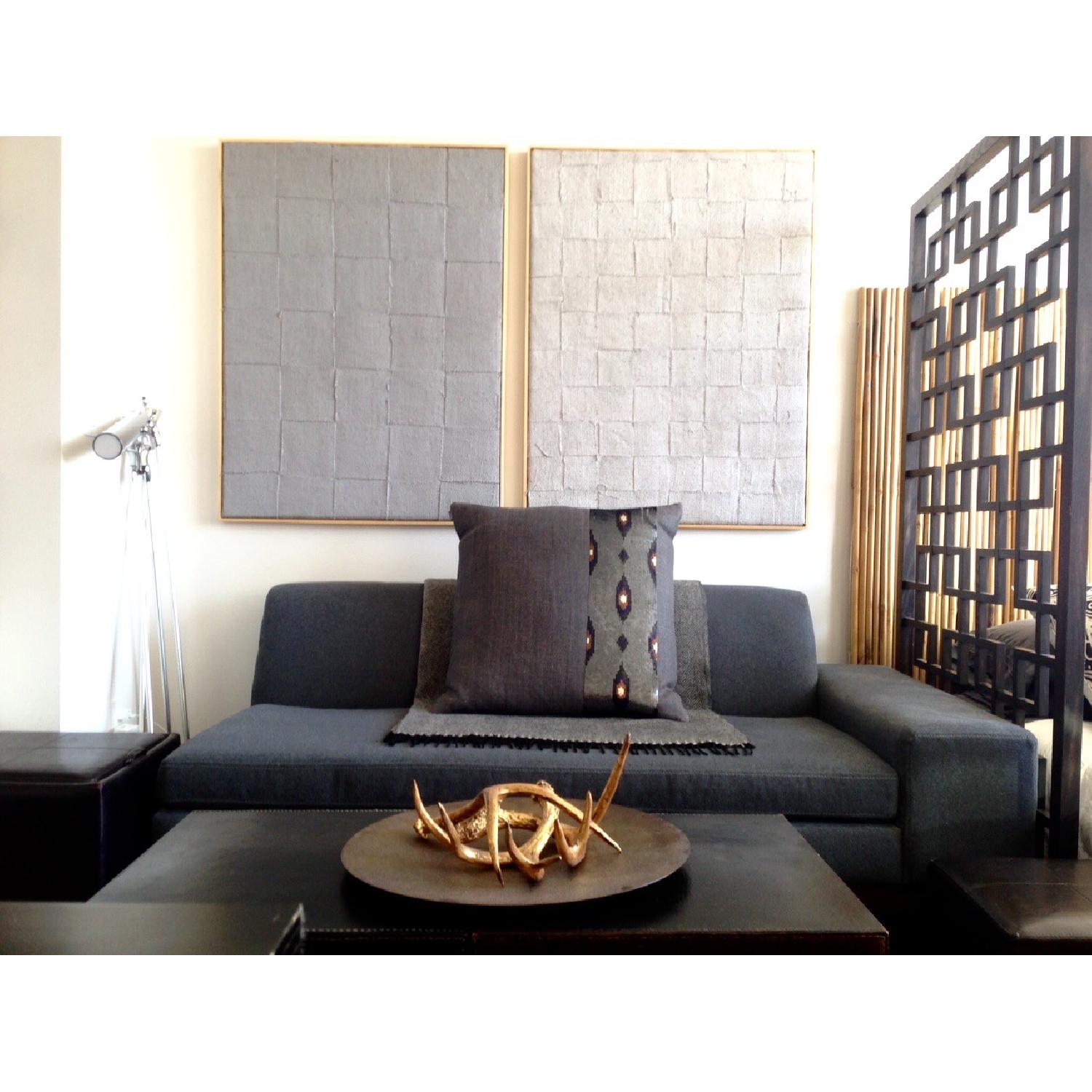 West Elm Overlapping Squares Screen/Headboard AptDeco