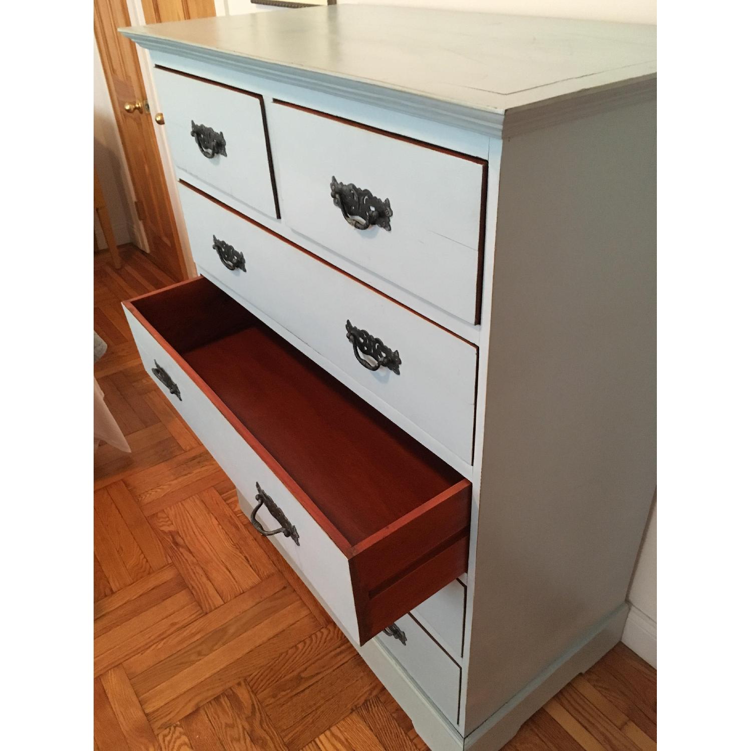 Nadeau Rustic Light Blue 6-Drawer Dresser - image-3