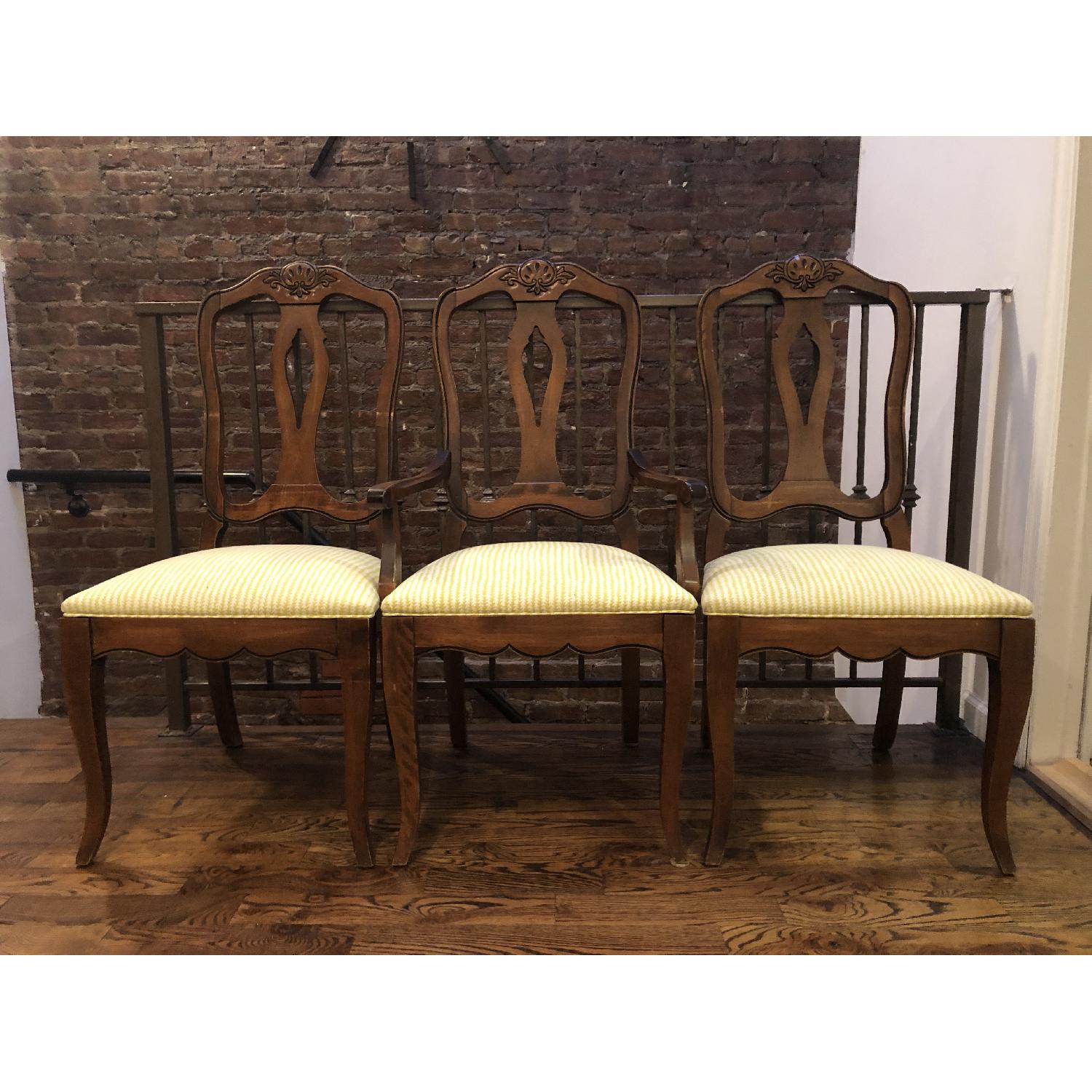 Ethan Allen French Country Dining Chairs - image-1
