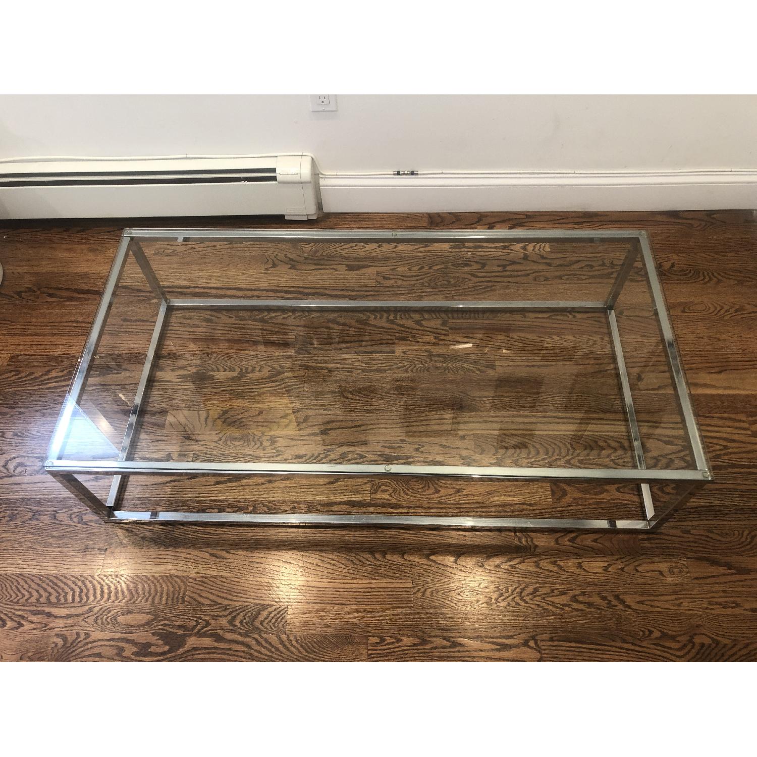 CB2 Smart Glass Coffee Table - image-2
