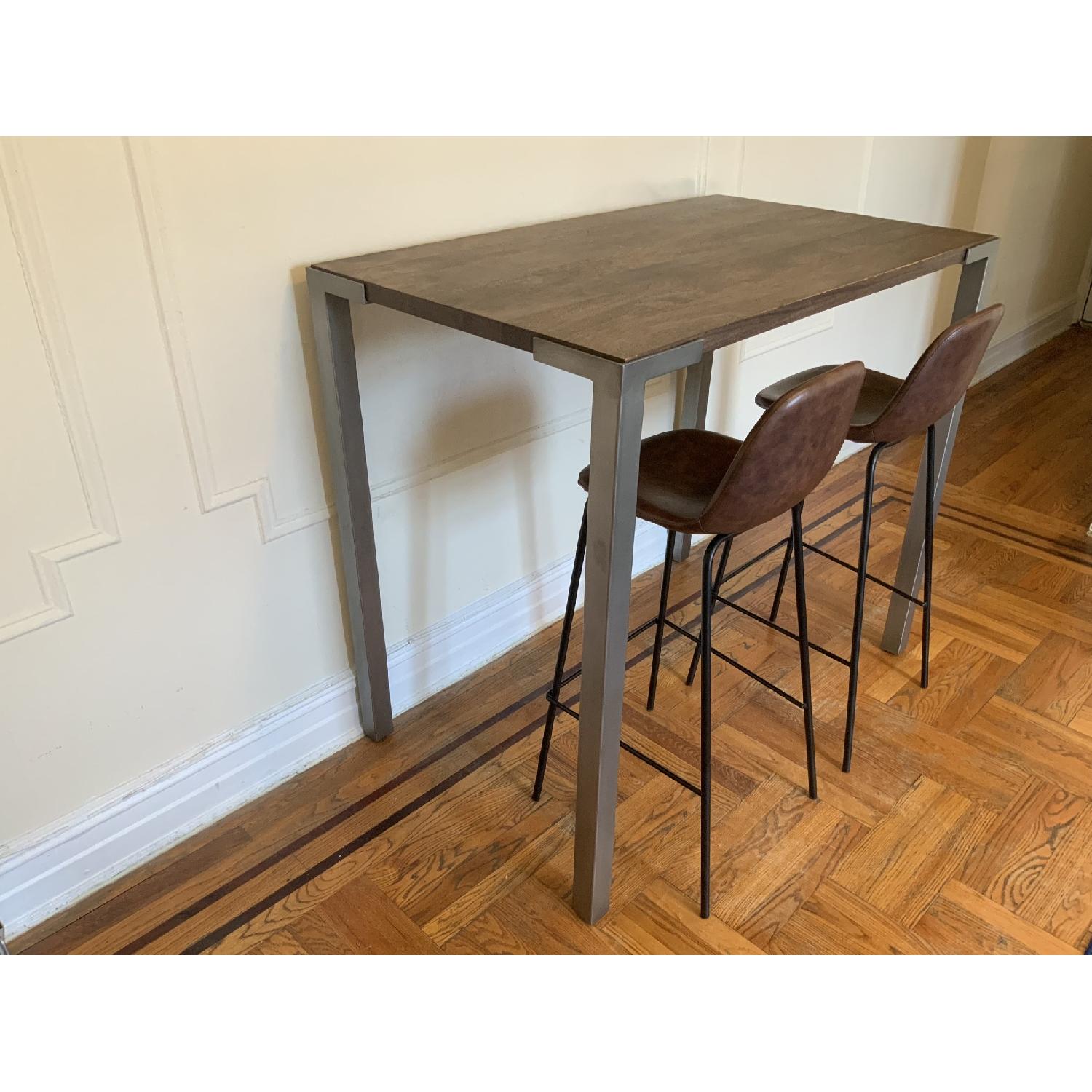 CB2 Stilt High Dining Table - image-3