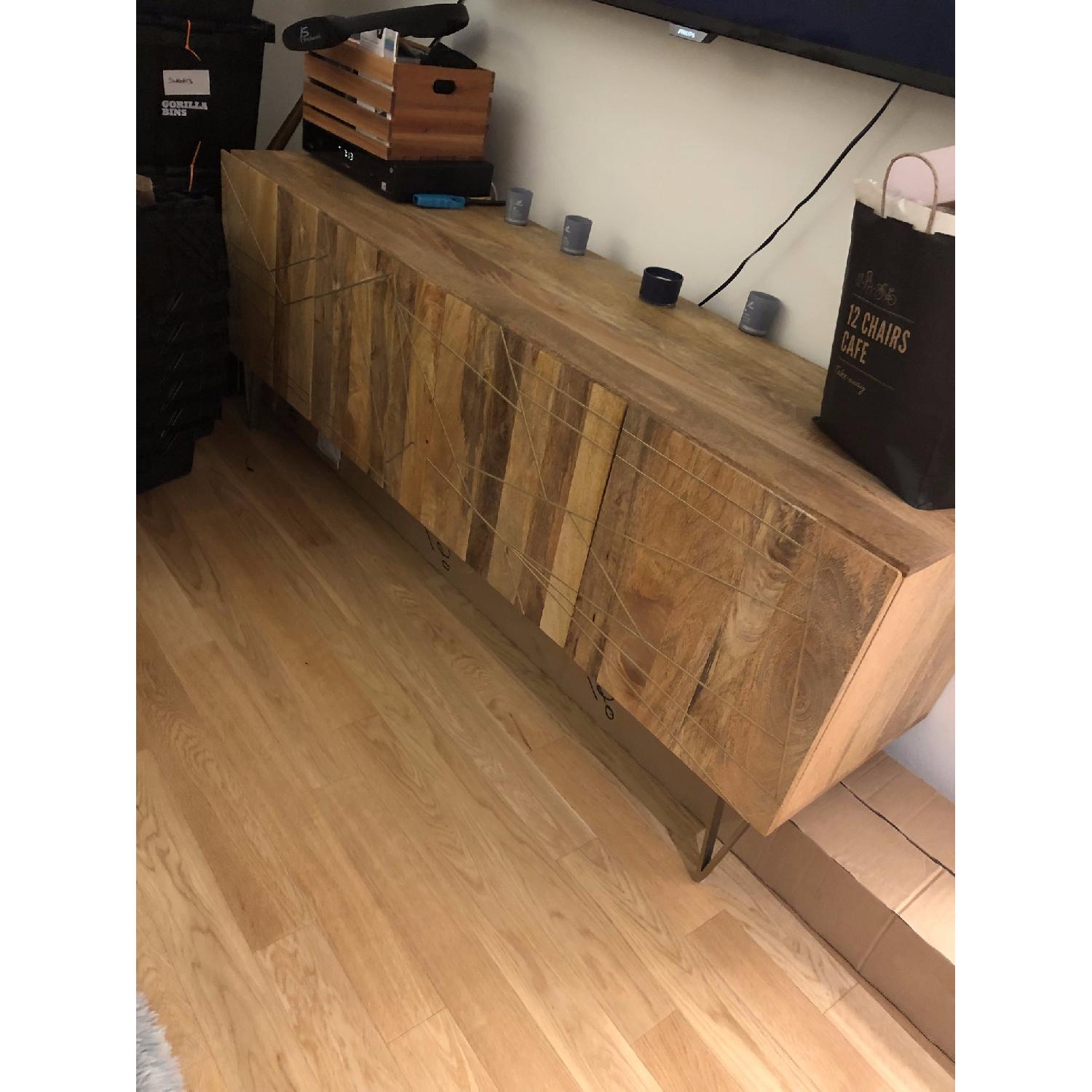 West Elm Roar + Rabbit Geo Inlay Media Console - image-1