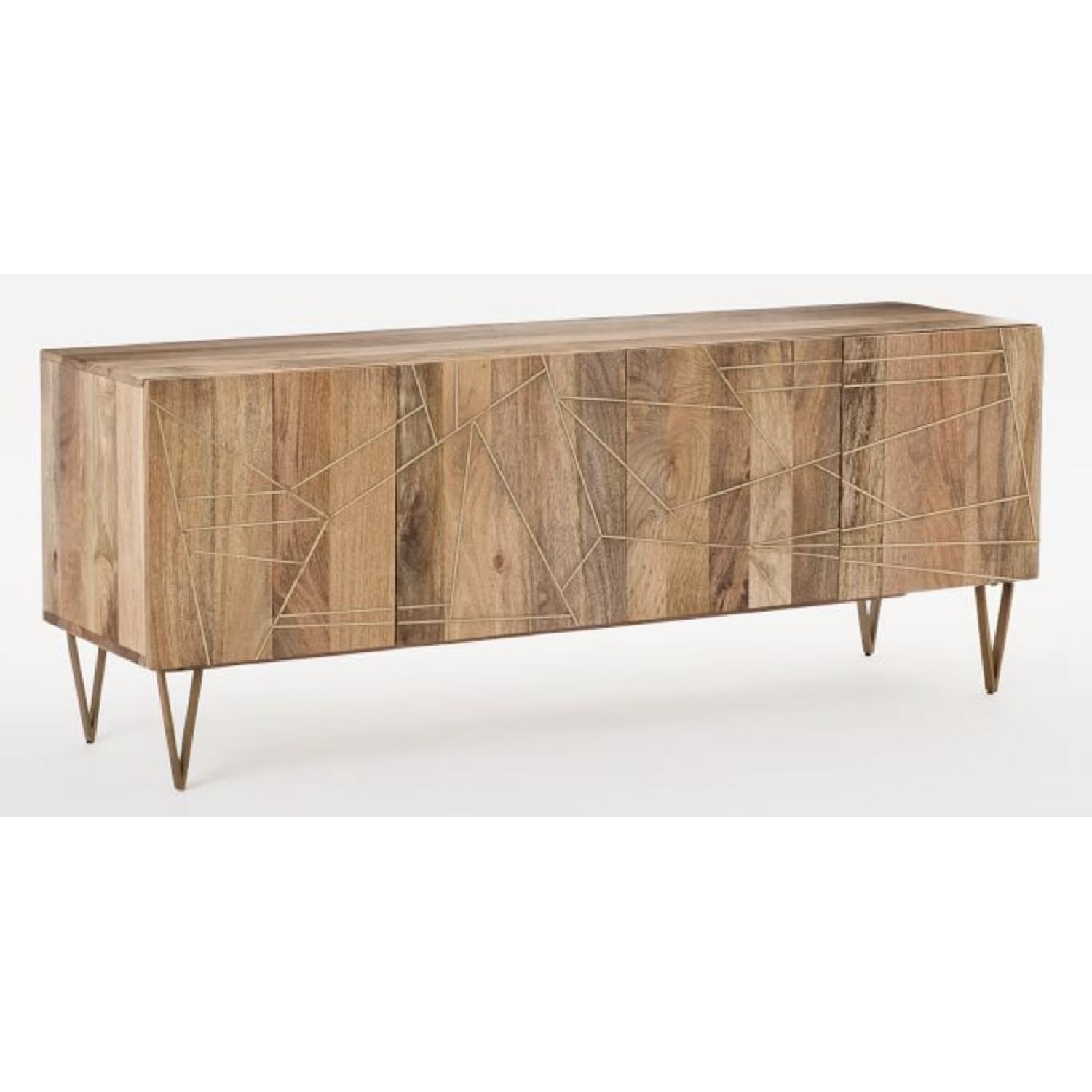West Elm Roar + Rabbit Geo Inlay Media Console - image-2