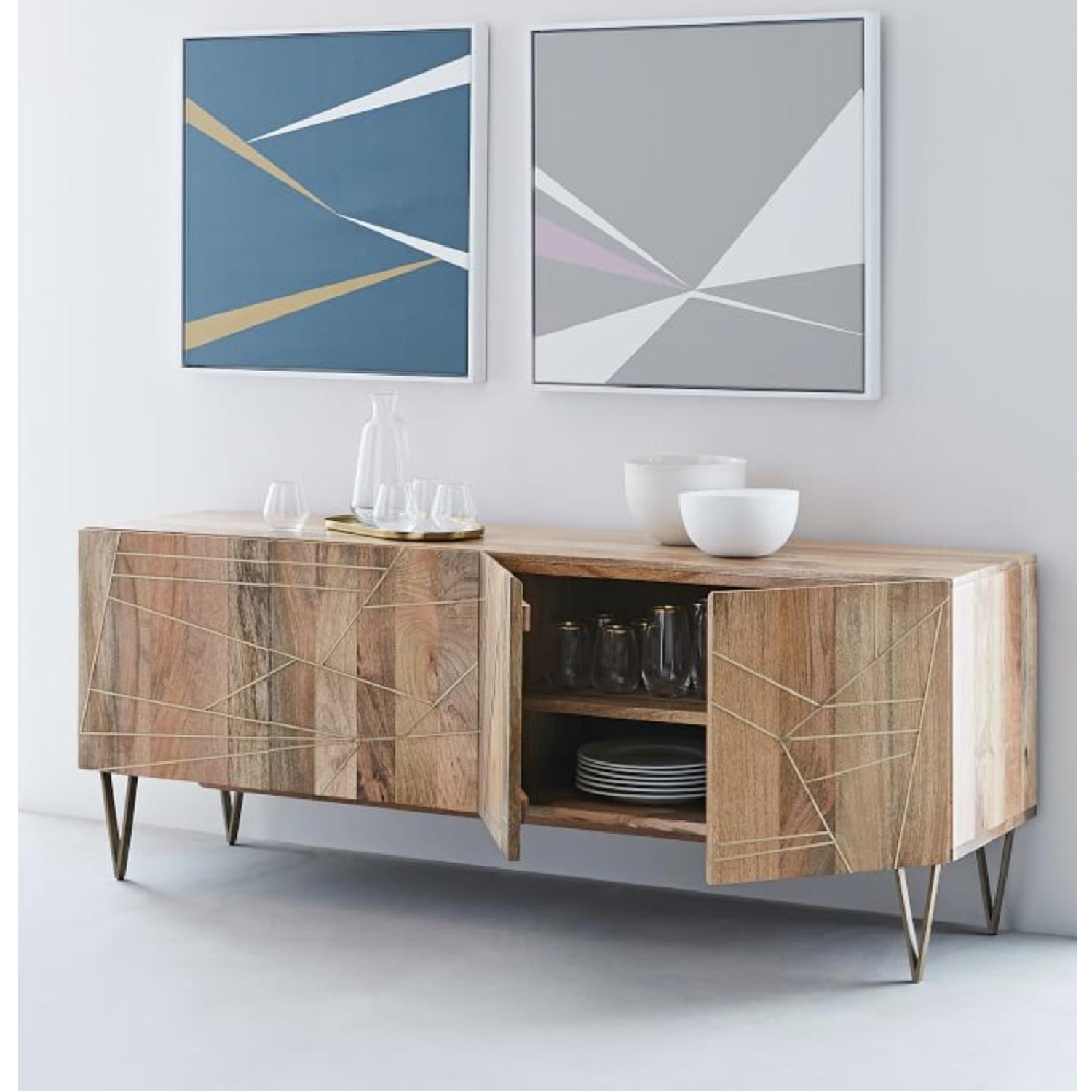 West Elm Roar + Rabbit Geo Inlay Media Console - image-3
