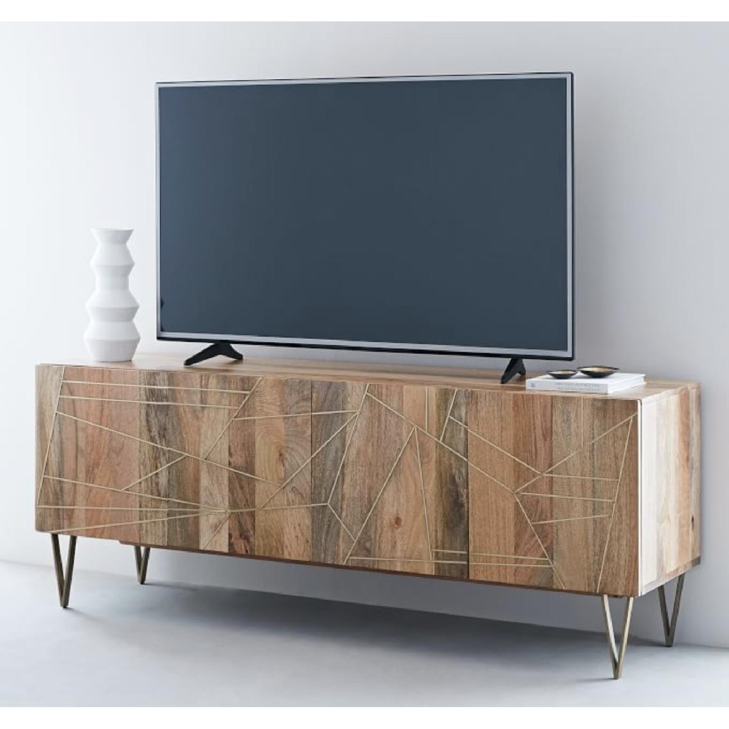 West Elm Roar + Rabbit Geo Inlay Media Console - image-4
