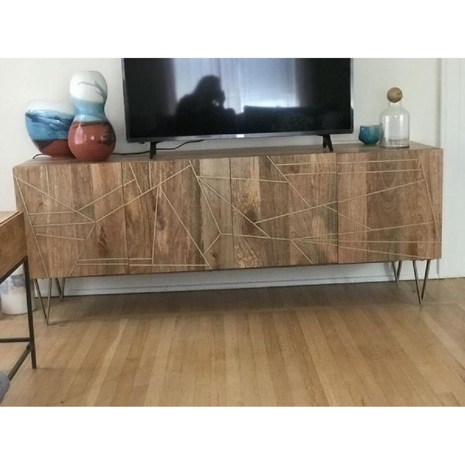 West Elm Roar + Rabbit Geo Inlay Media Console - image-5