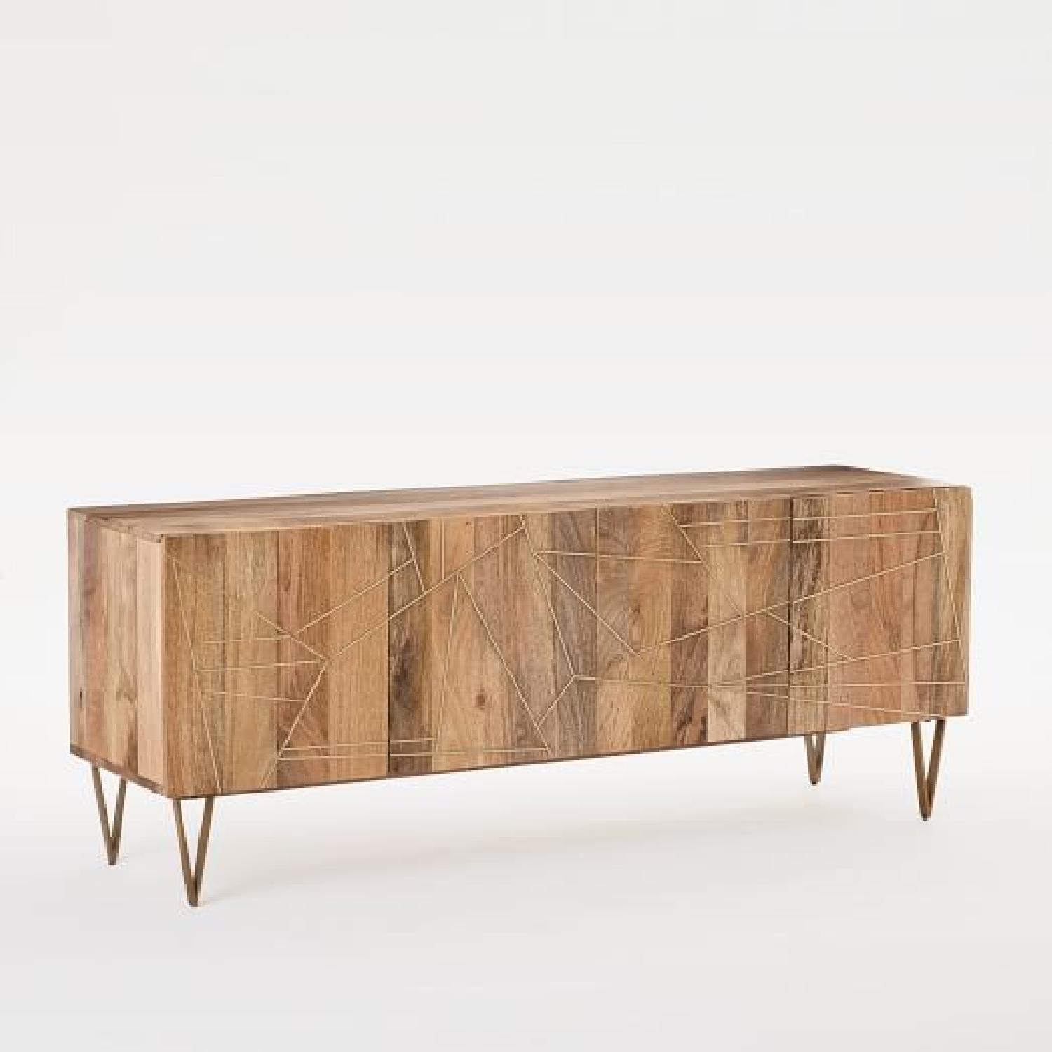 West Elm Roar + Rabbit Geo Inlay Media Console - image-6