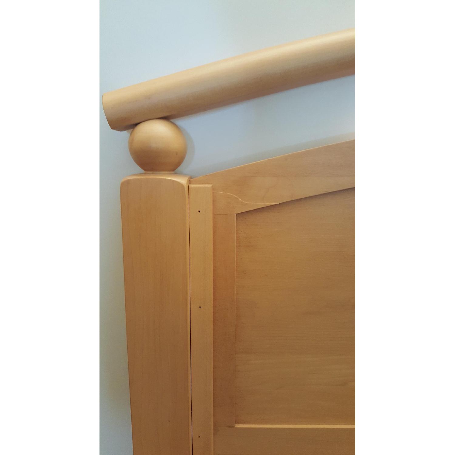 Ethan Allen Solid Wood Full Bed Frame - image-4