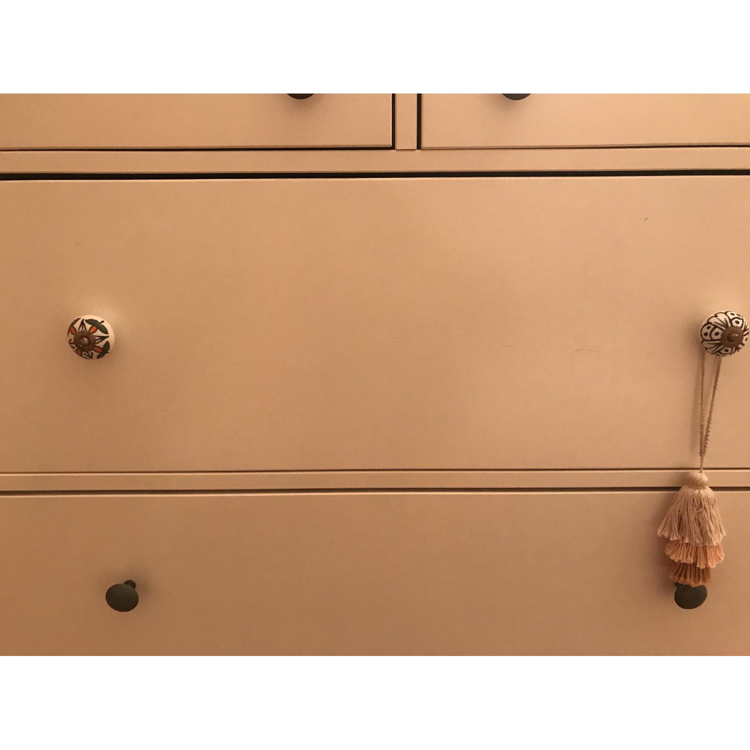 Ikea Hemnes 6 Drawer Chest in White Stain - image-4