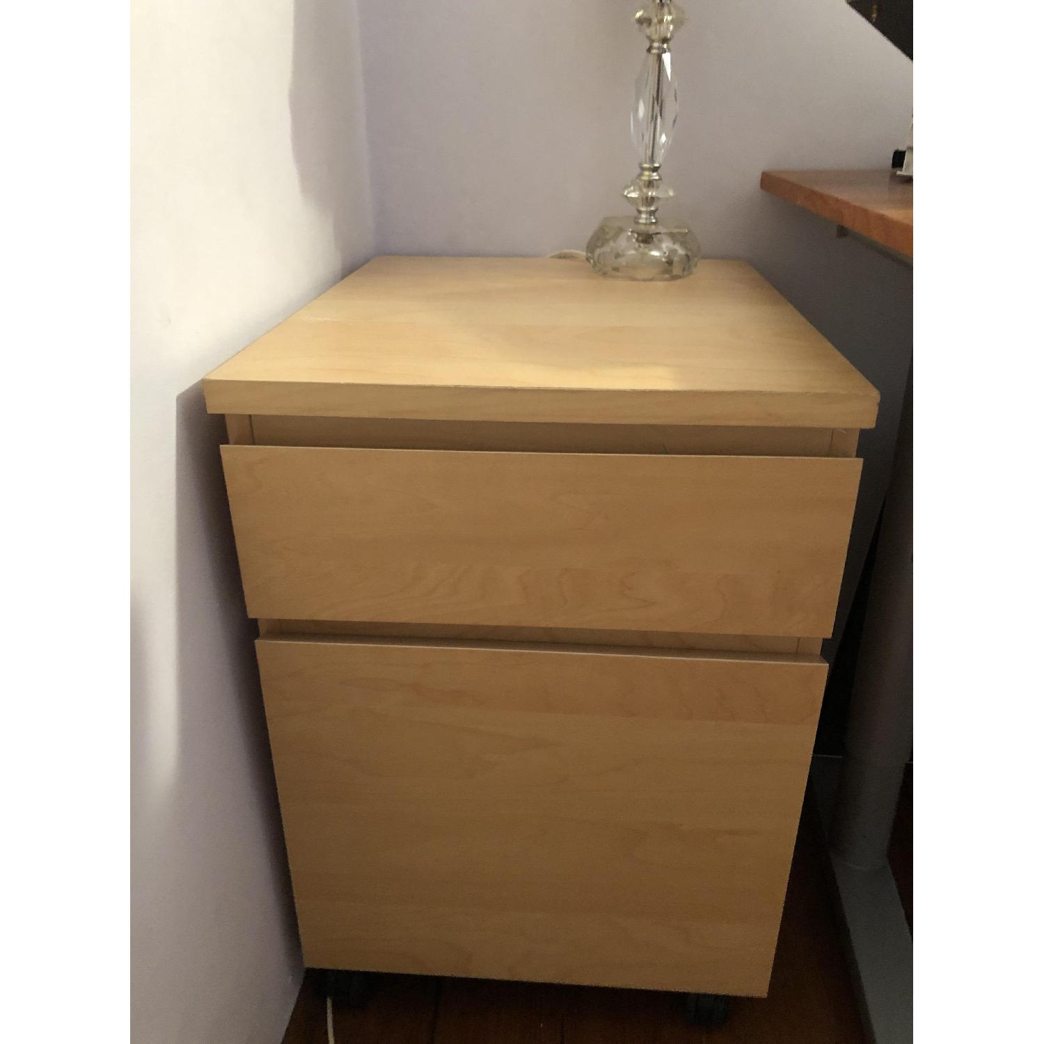 Ikea Malm 2 Drawer Nightstand Aptdeco