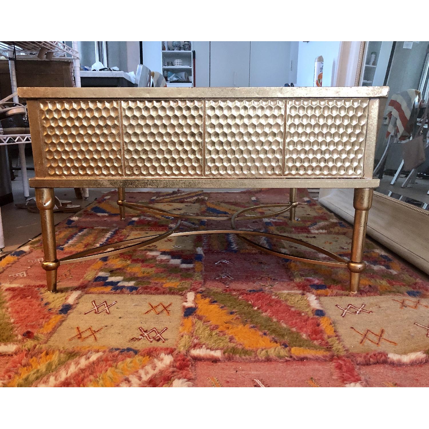 Geneva Square Gold Coffee Table - image-3