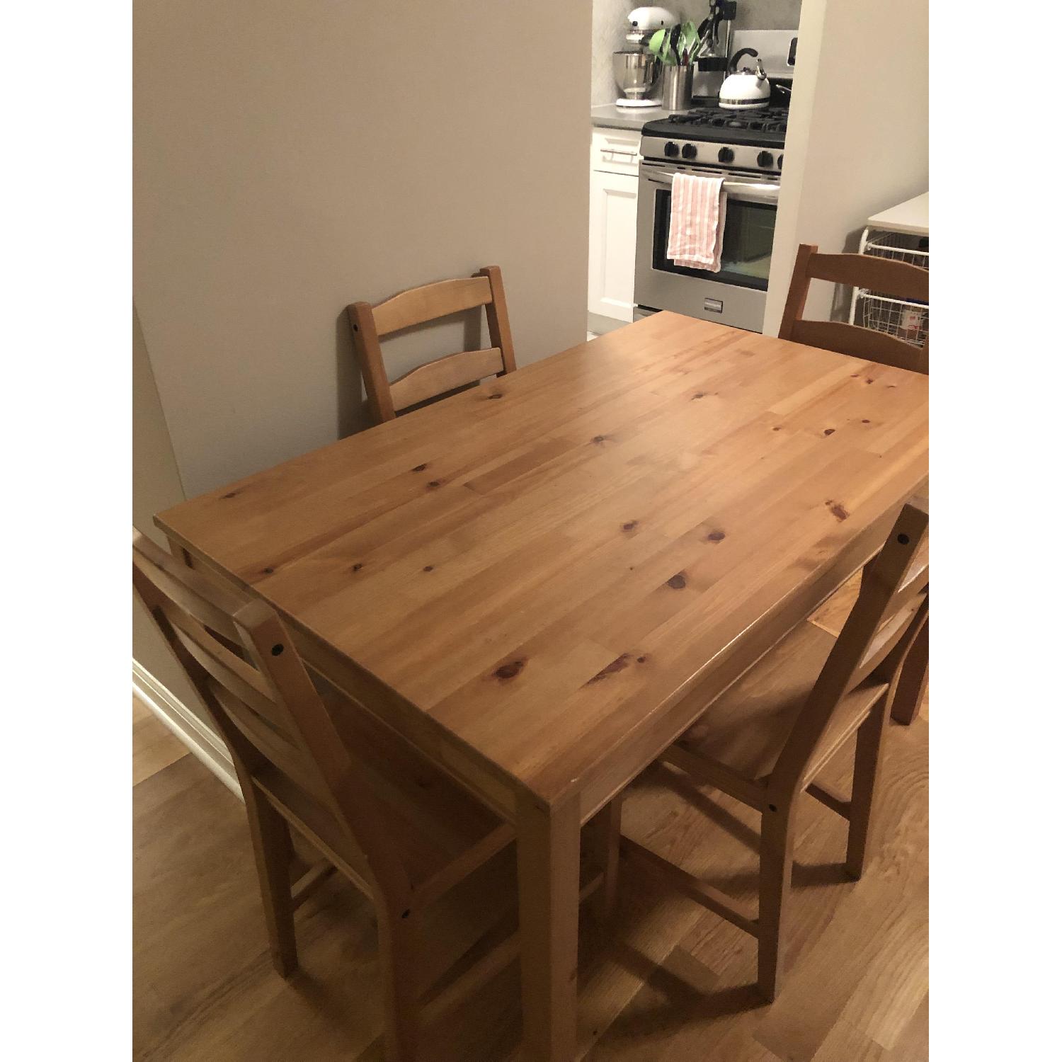Ikea Jokkmokk Solid Pine Dining Table - image-1