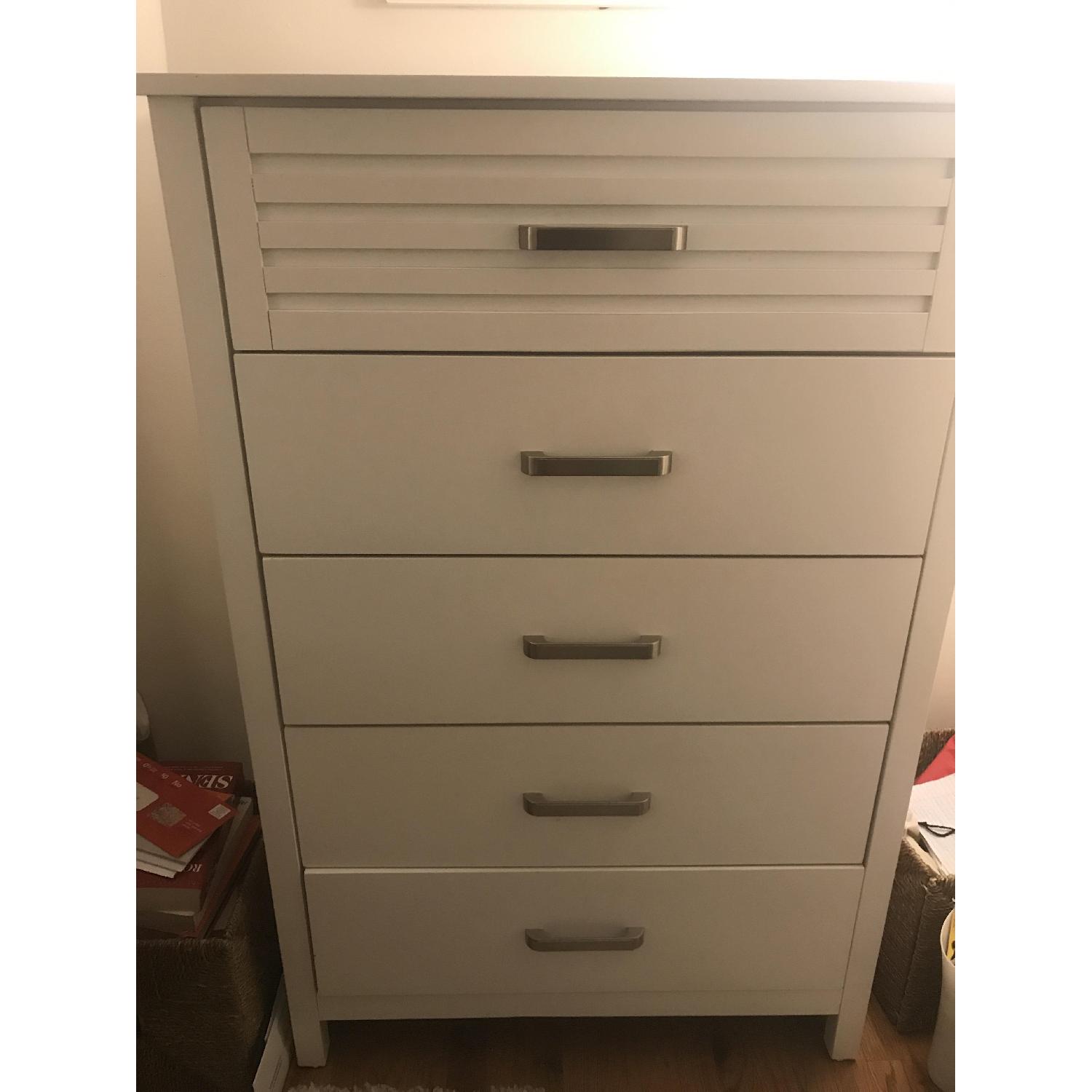 Bob's Dalton White Chest/Dresser - image-1