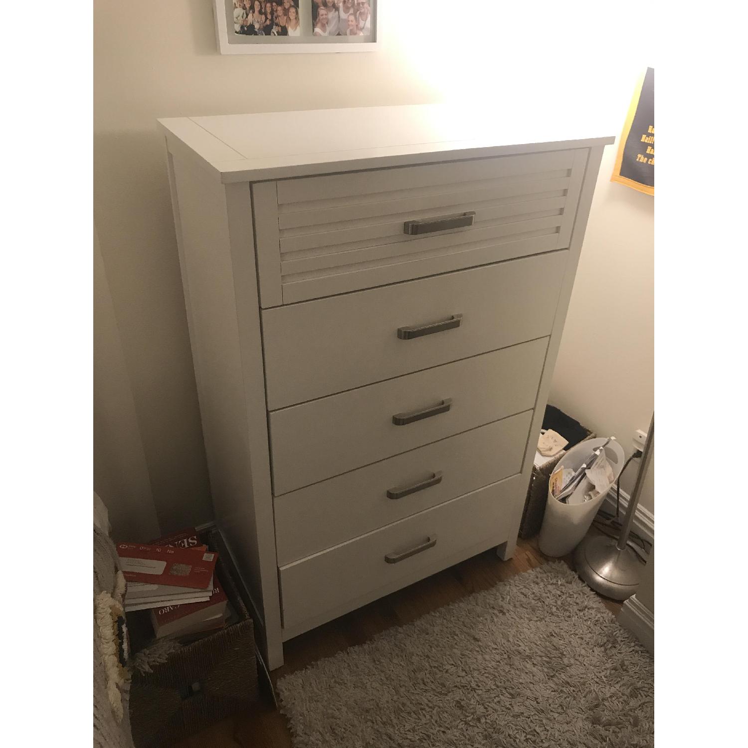 Bob's Dalton White Chest/Dresser - image-2