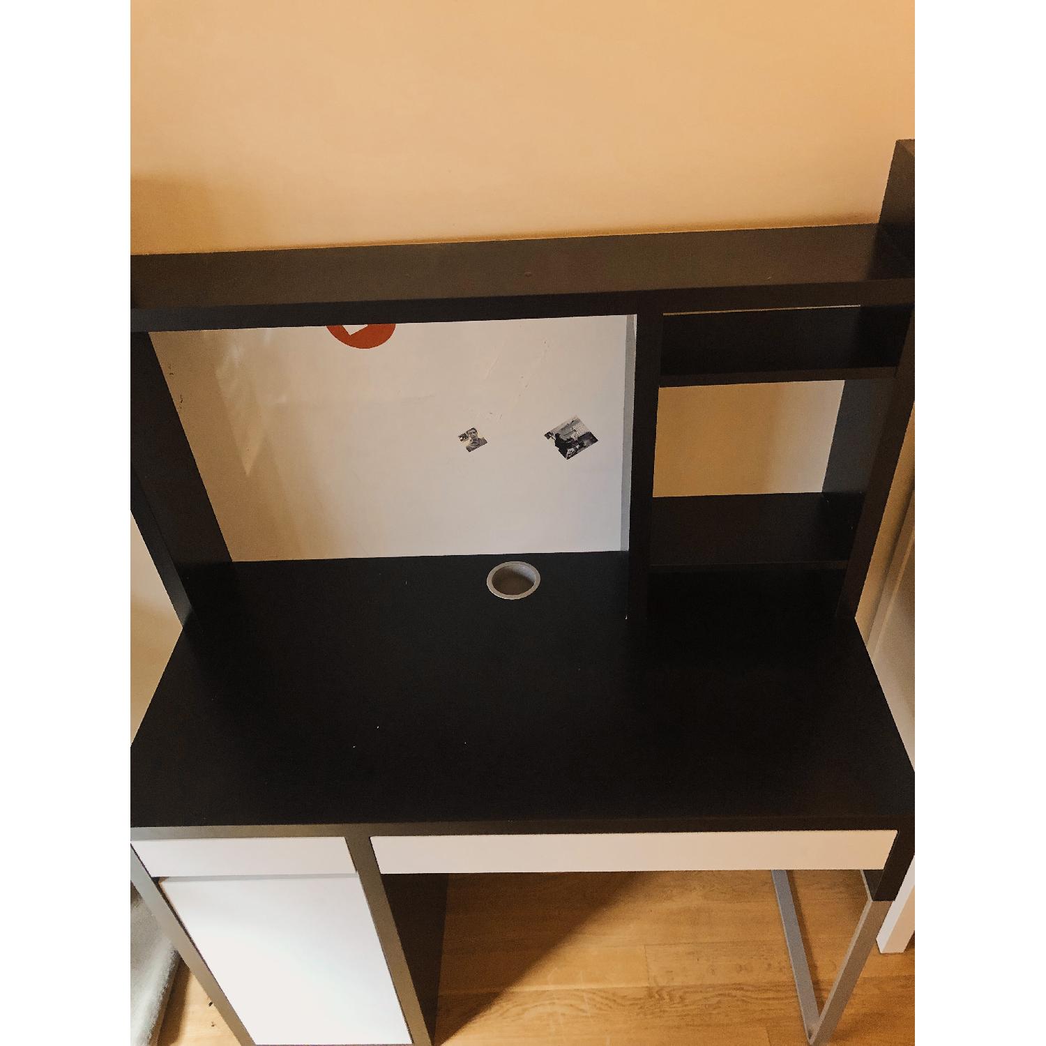 Ikea Micke Desk w/ Hutch AptDeco