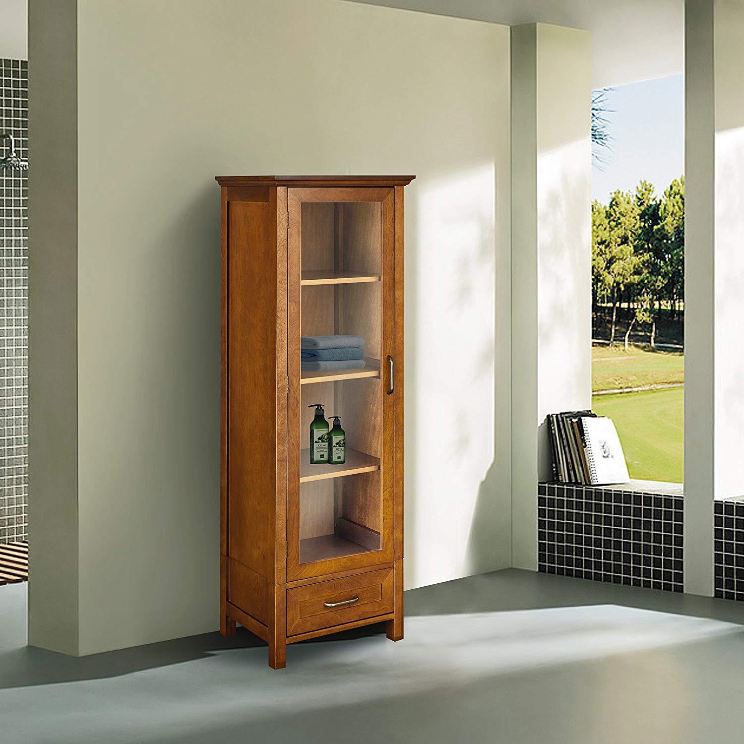 Elegant Home Fashion Anna Linen Cabinet - image-4