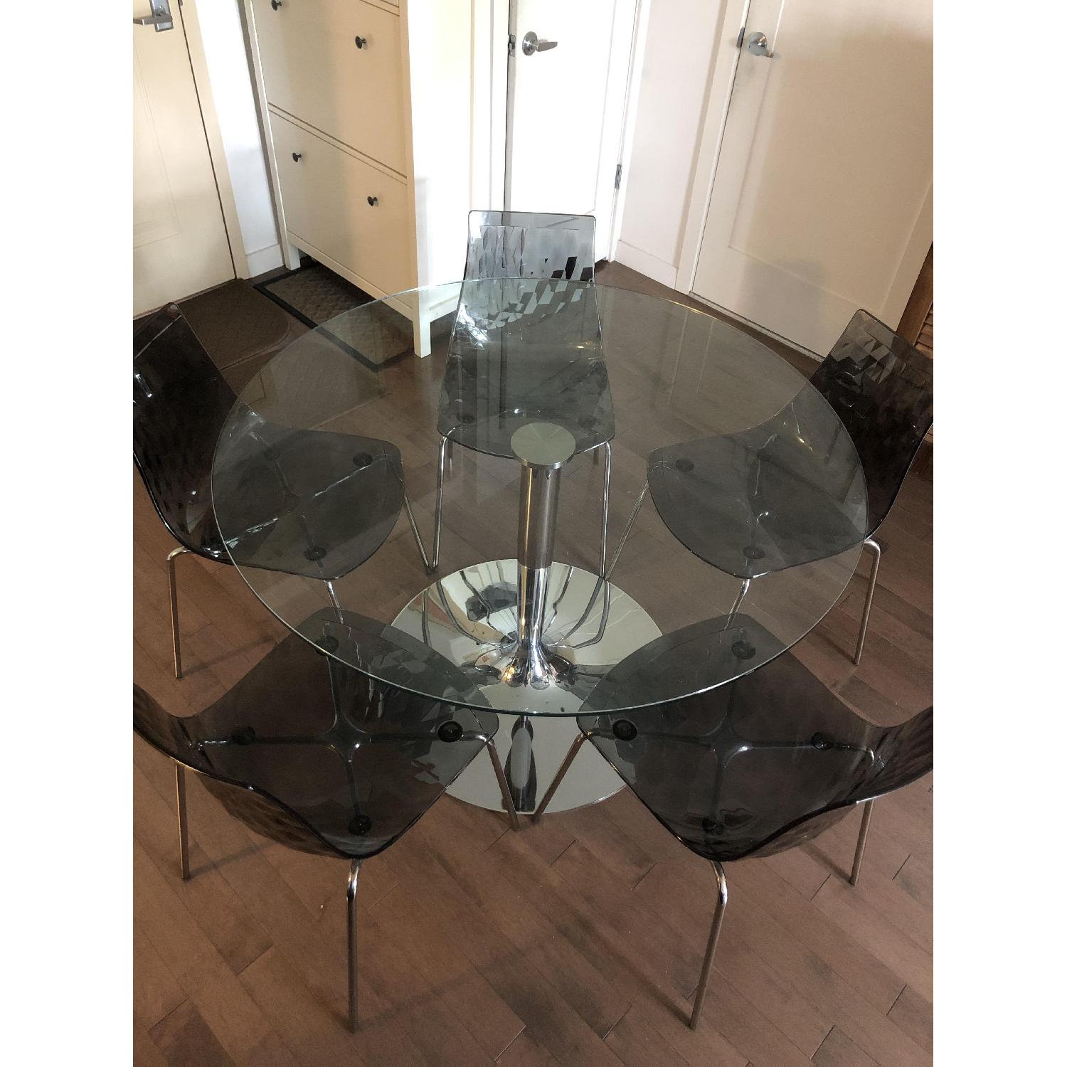 Bloomingdale's Modern Round Dining Table - image-3