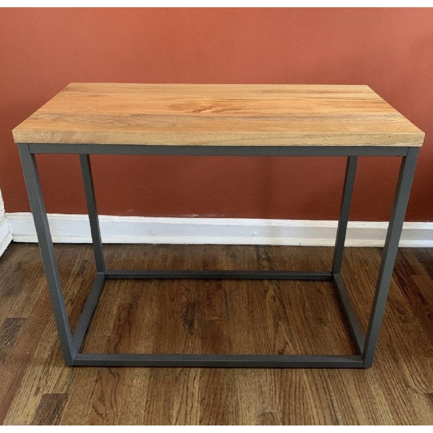 West Elm Box Frame Narrow Side Table - image-2