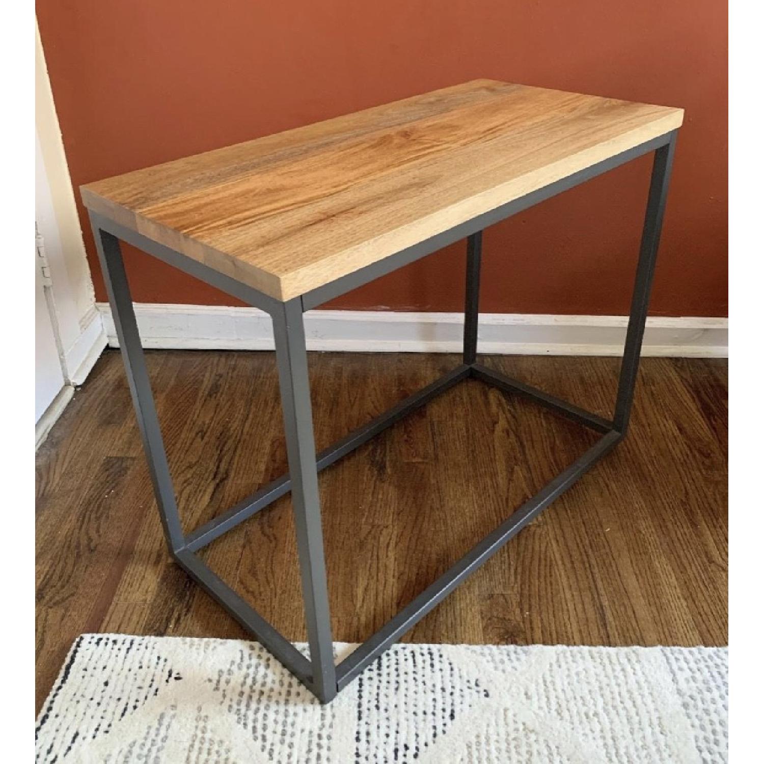 West Elm Box Frame Narrow Side Table - image-3