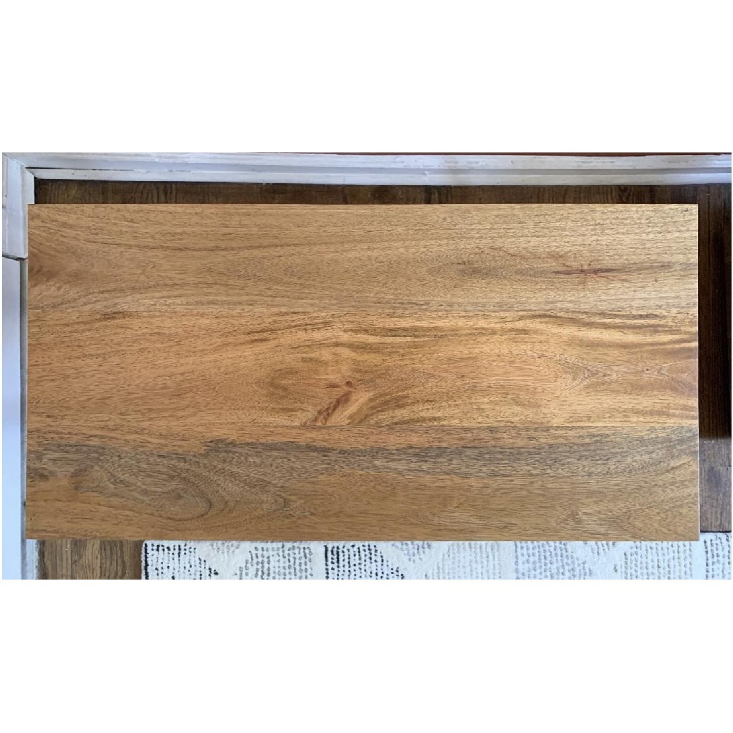 West Elm Box Frame Narrow Side Table - image-4