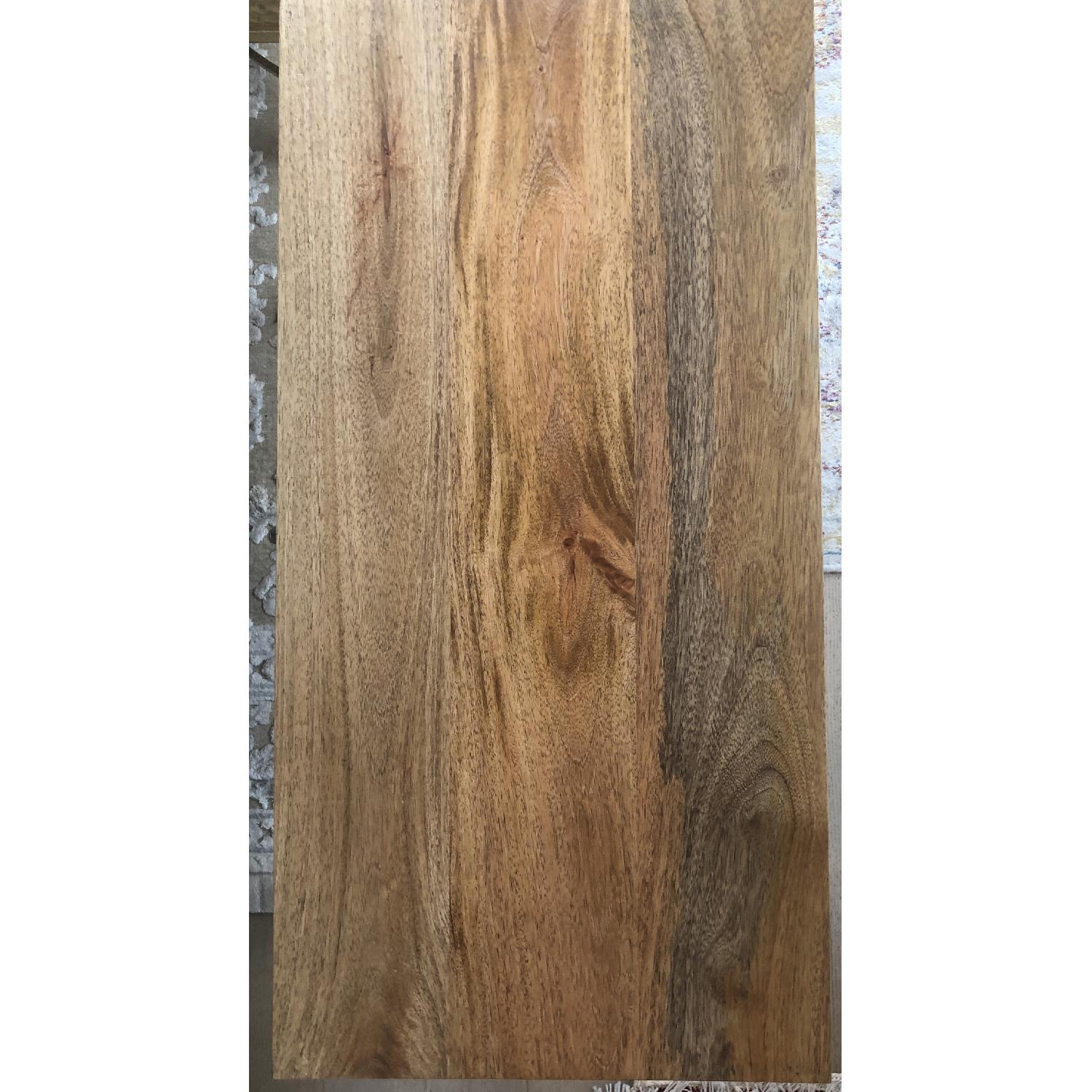 West Elm Box Frame Narrow Side Table - image-8