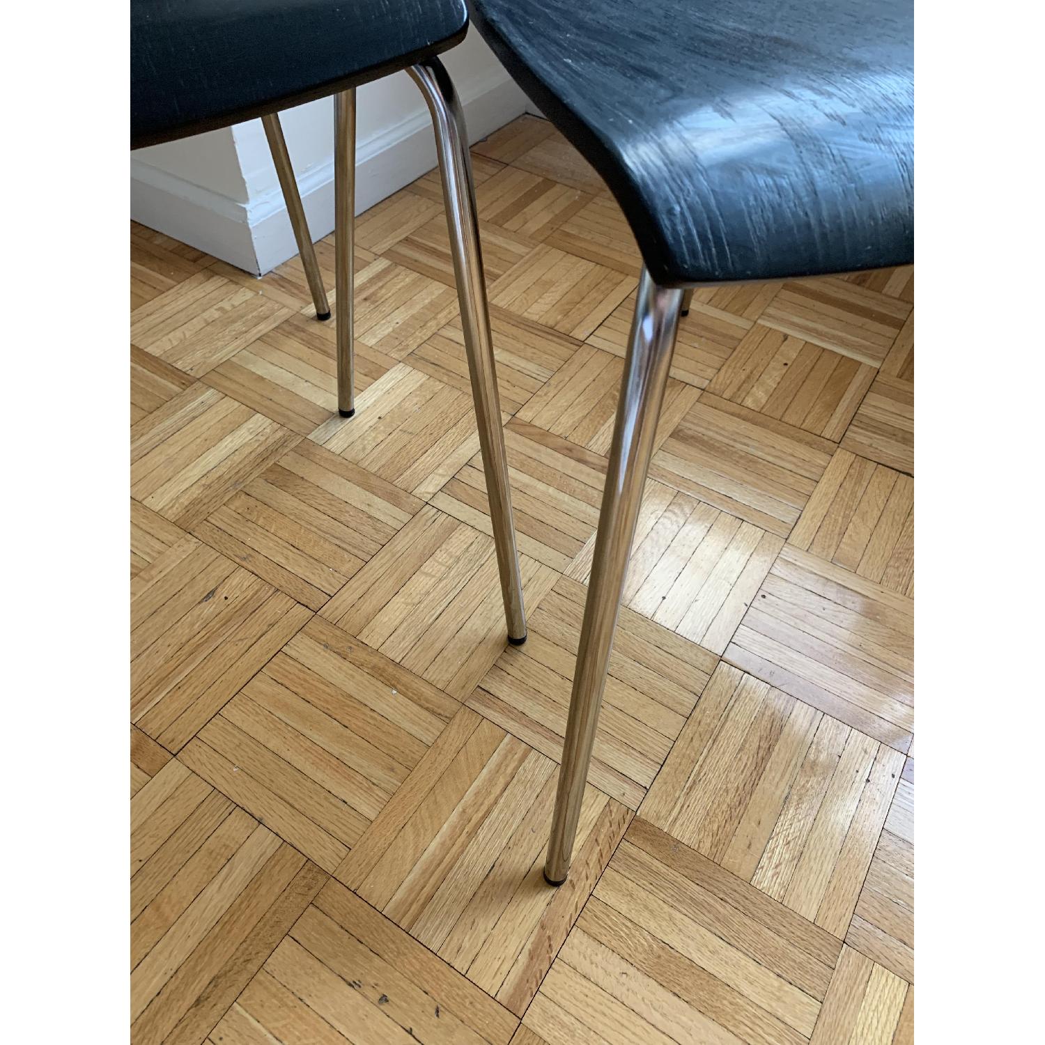 Ikea Vilmar Black Dining Chairs - image-3