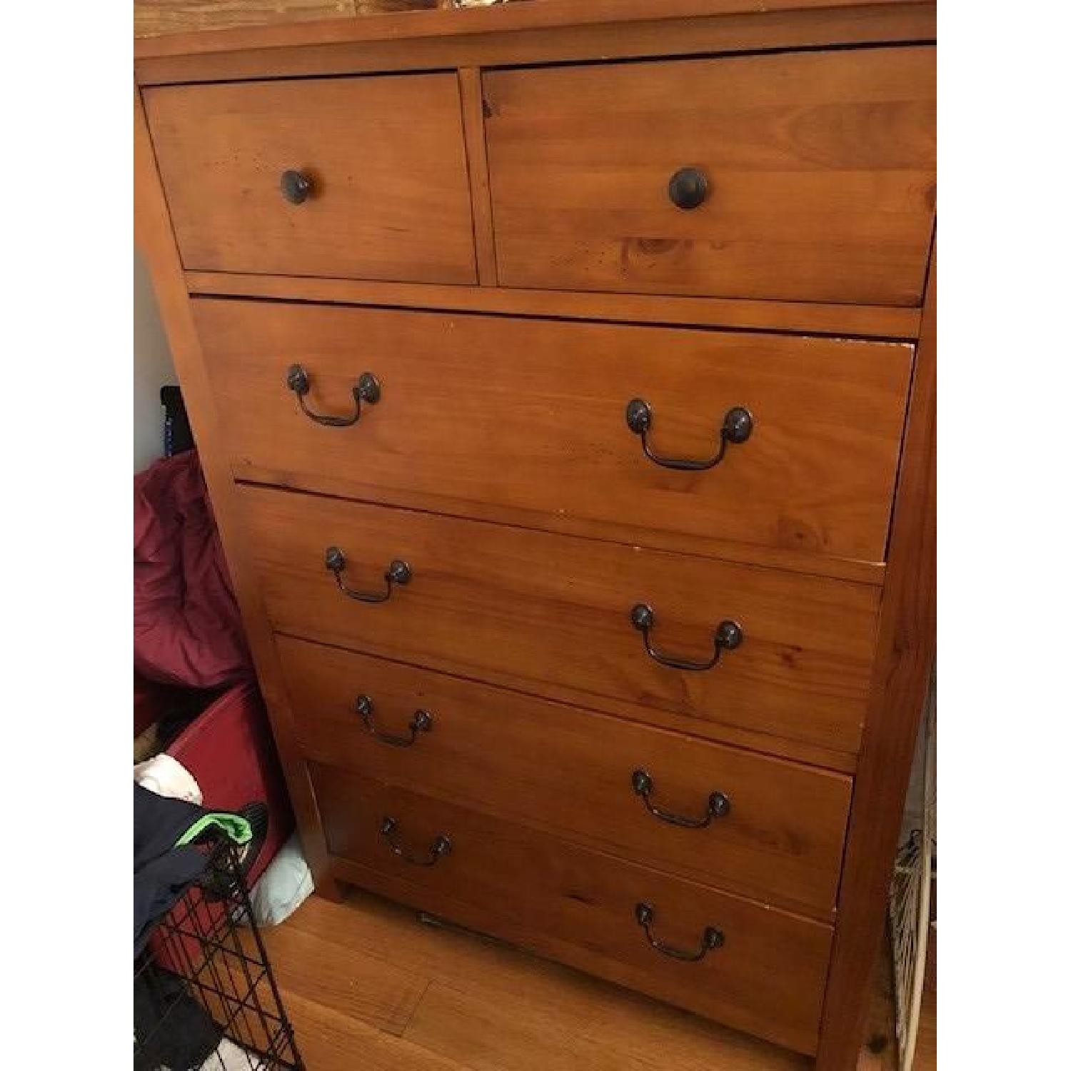 Ashley Oak 6-Drawer Dresser - image-1