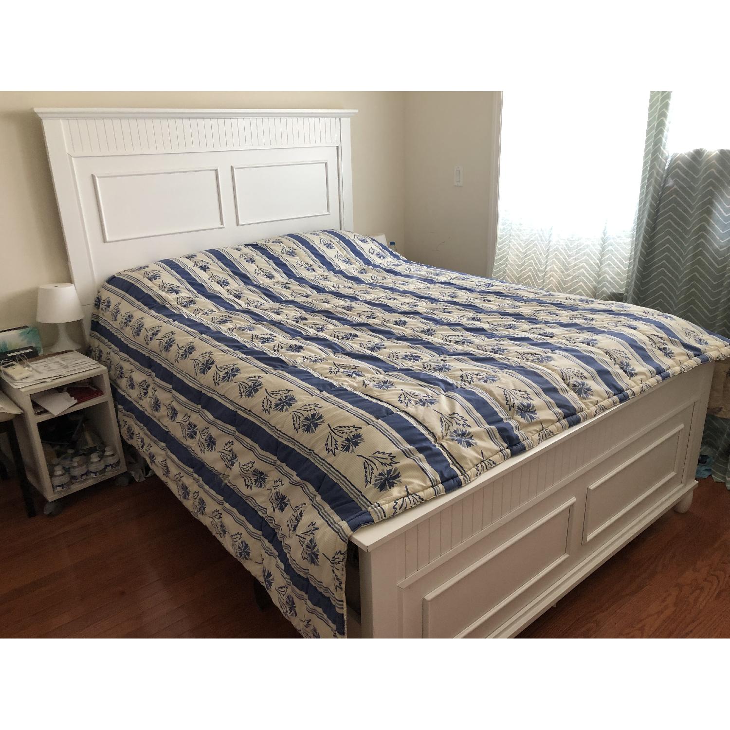 Bob's White Queen Size Bed - image-2