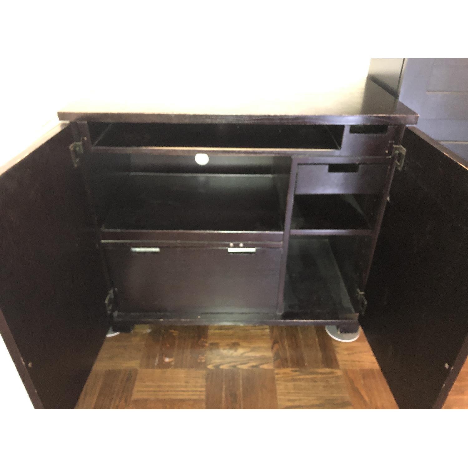 Crate & Barrel Incognito Expanding Desk - image-4