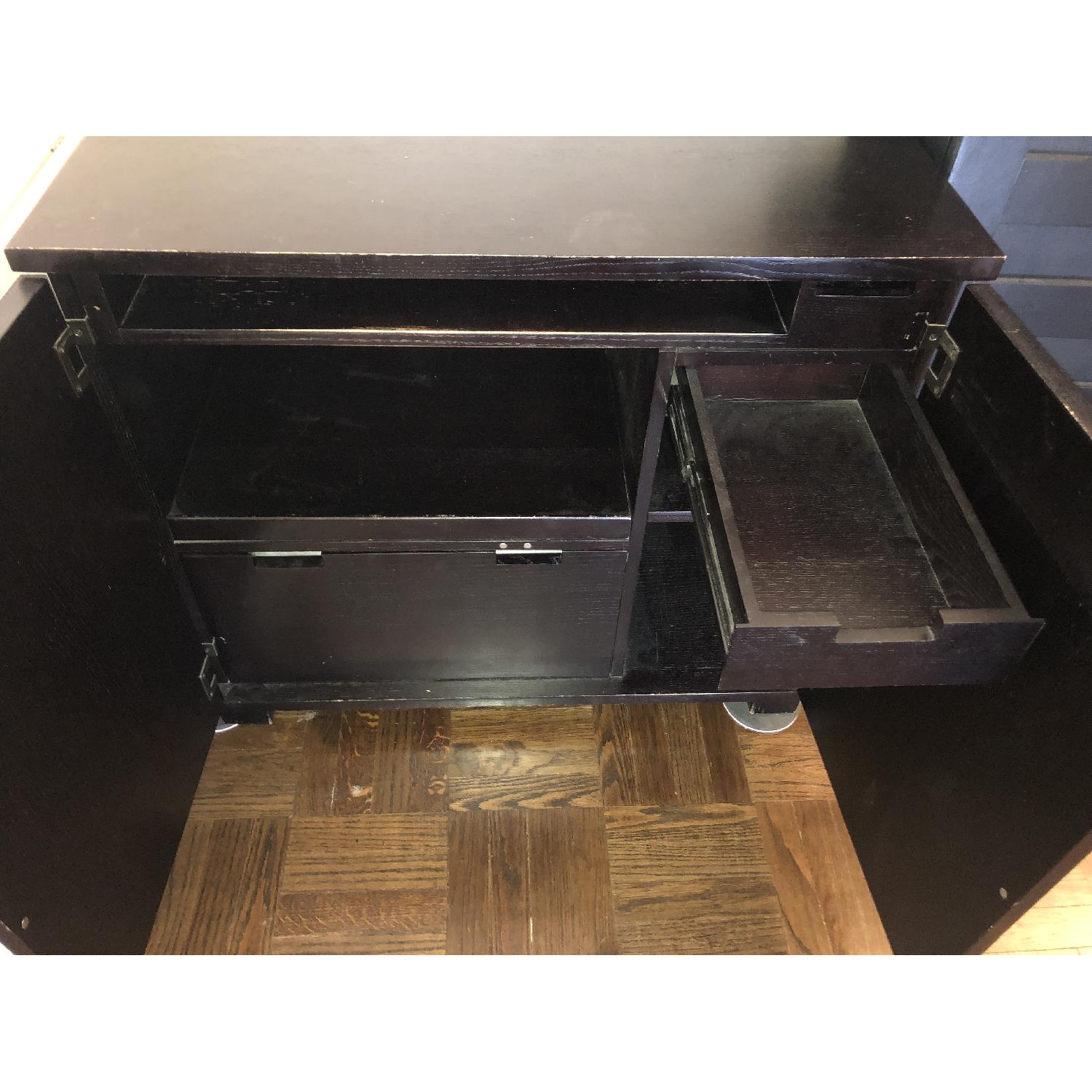 Crate & Barrel Incognito Expanding Desk - image-6