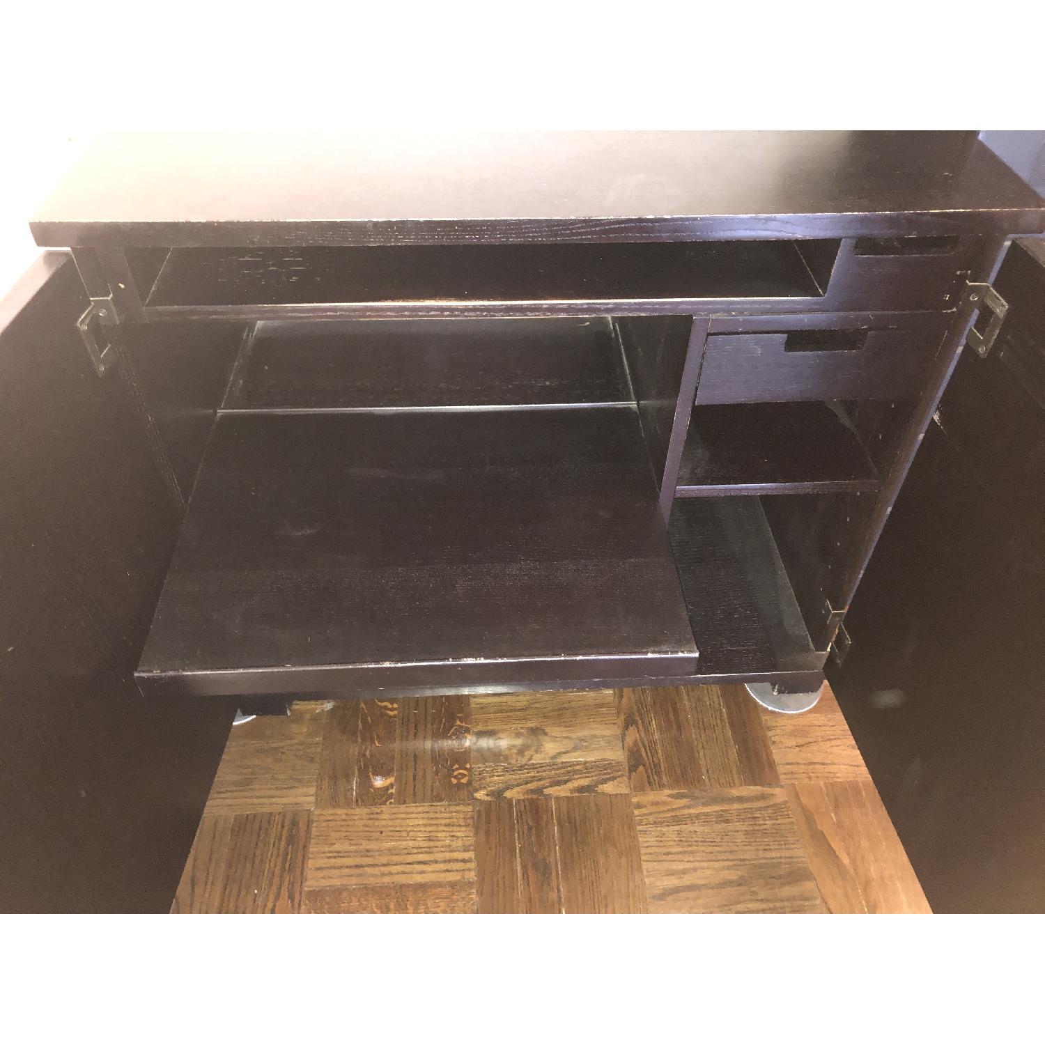 Crate & Barrel Incognito Expanding Desk - image-7