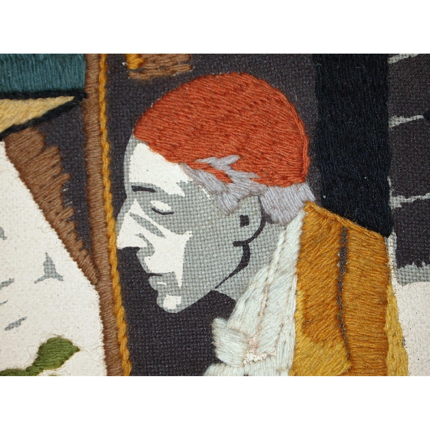 Handmade Vintage European Tapestry - image-4