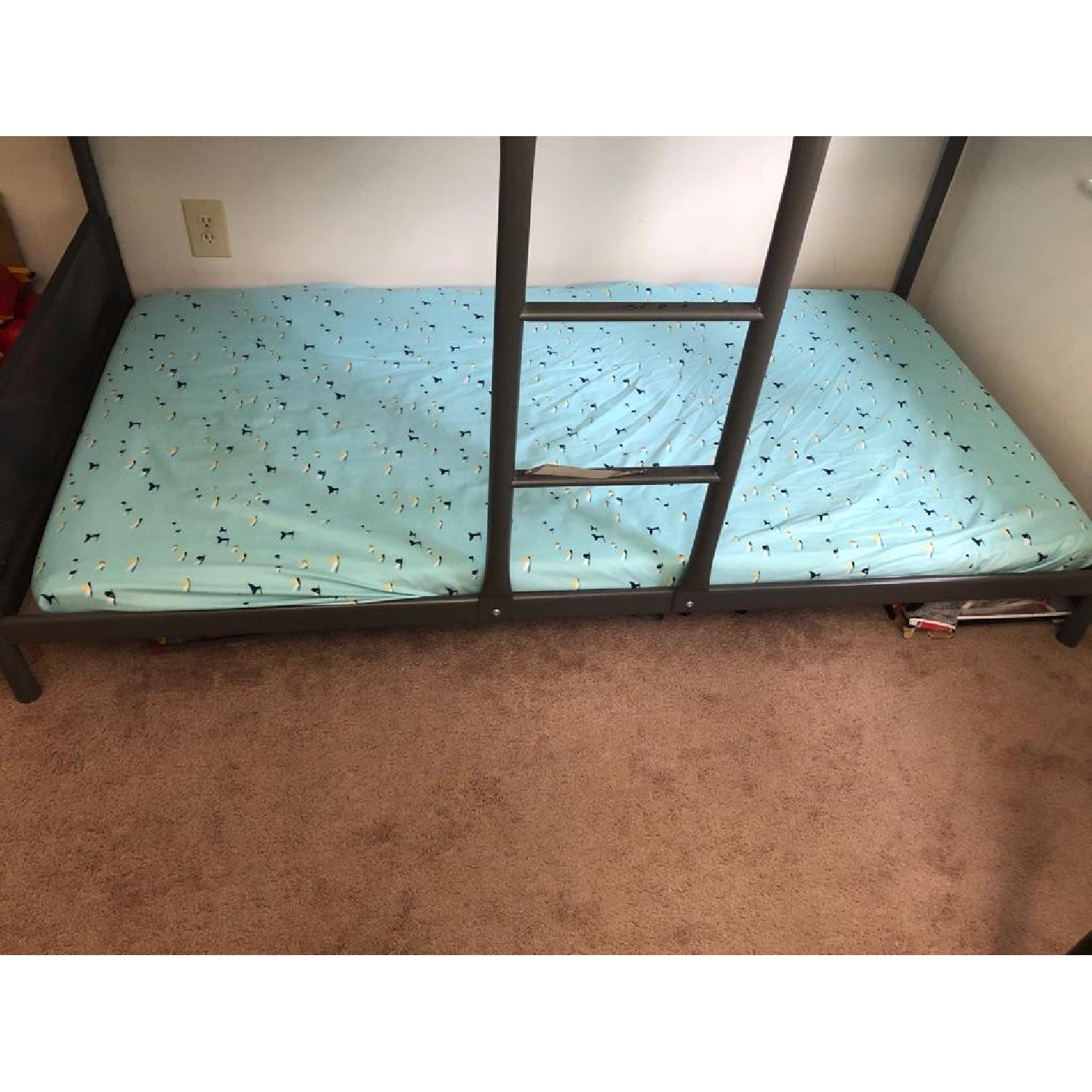 Ikea Tuffing Dark Grey Bunk Bed - image-3