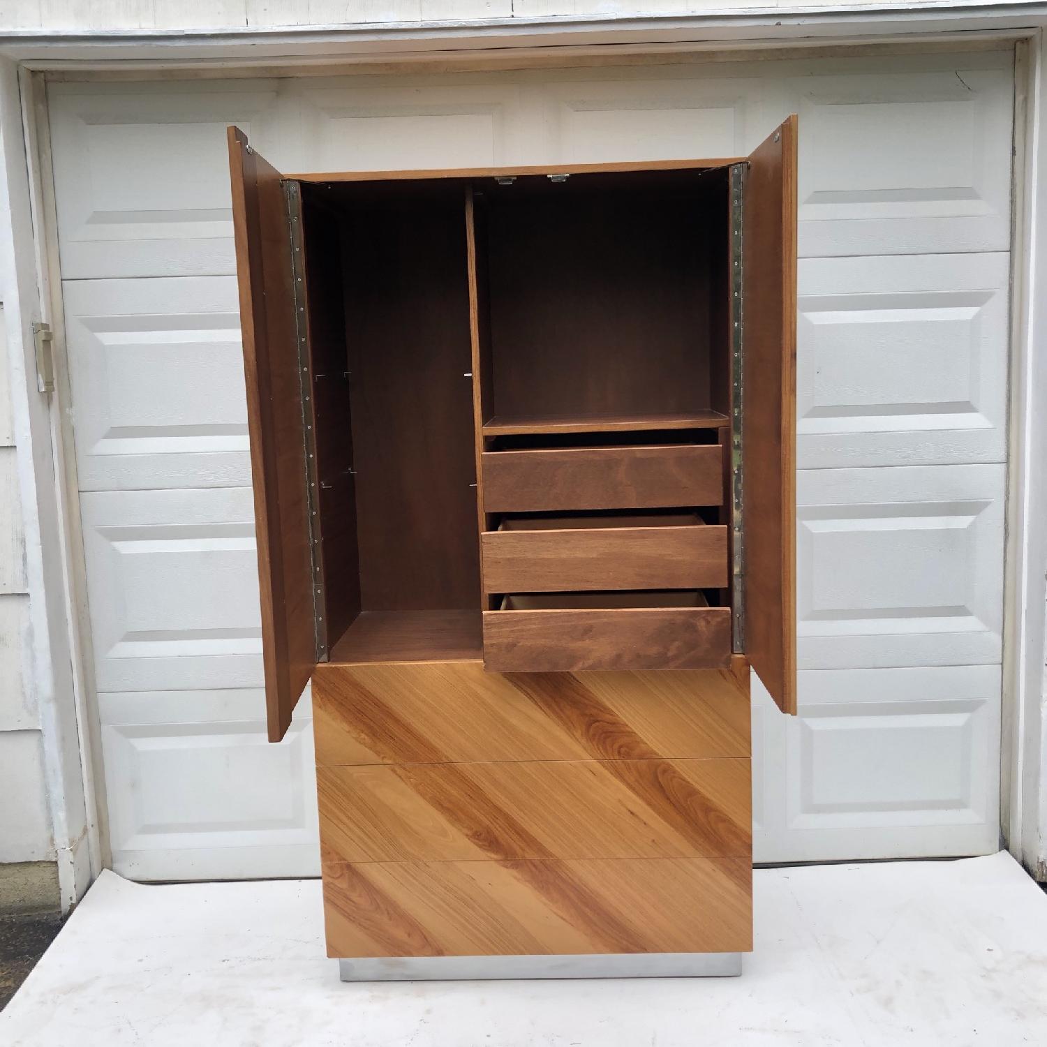 Rougier Vintage Modern Armoire Dresser AptDeco