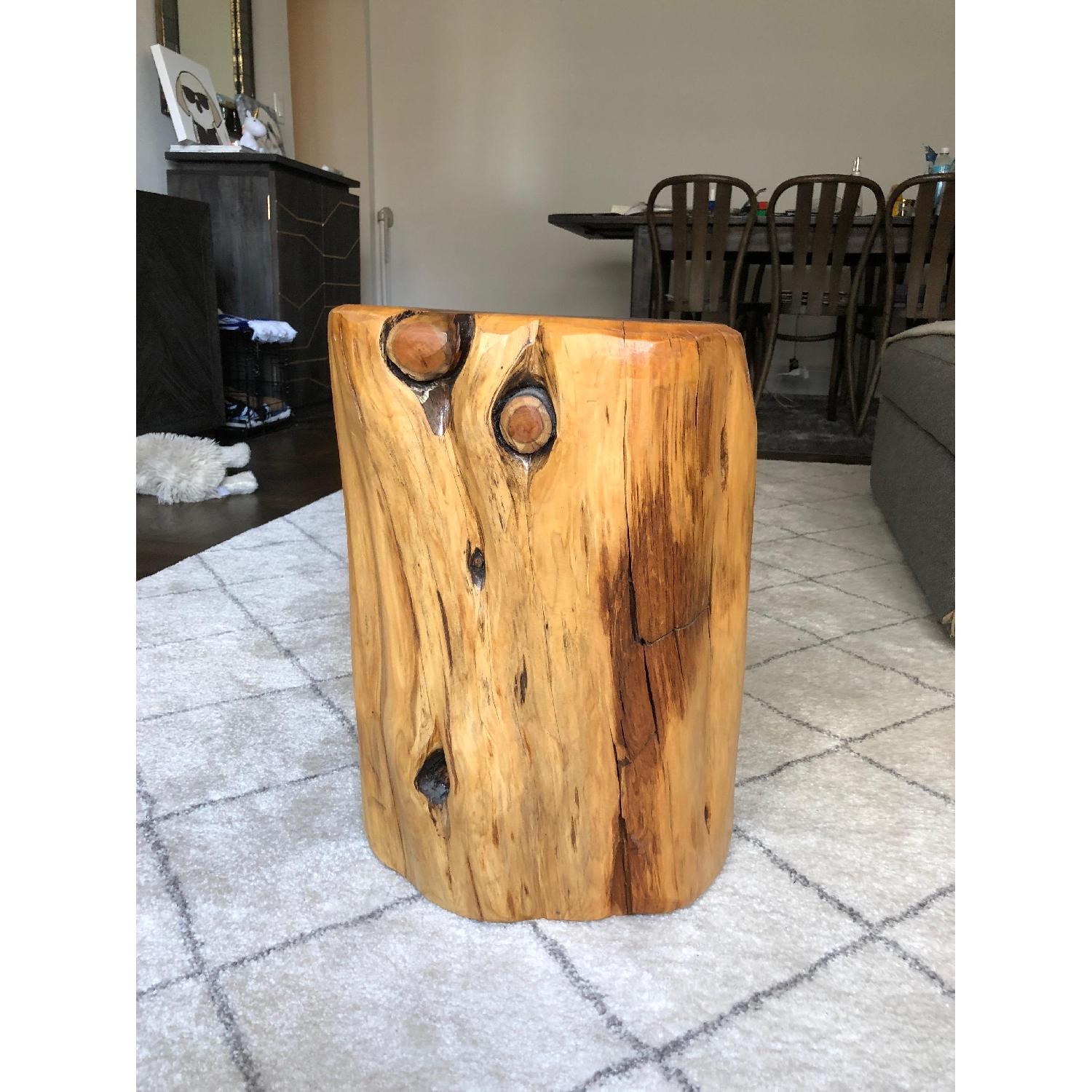 West Elm Tree Stump Side Table - image-2