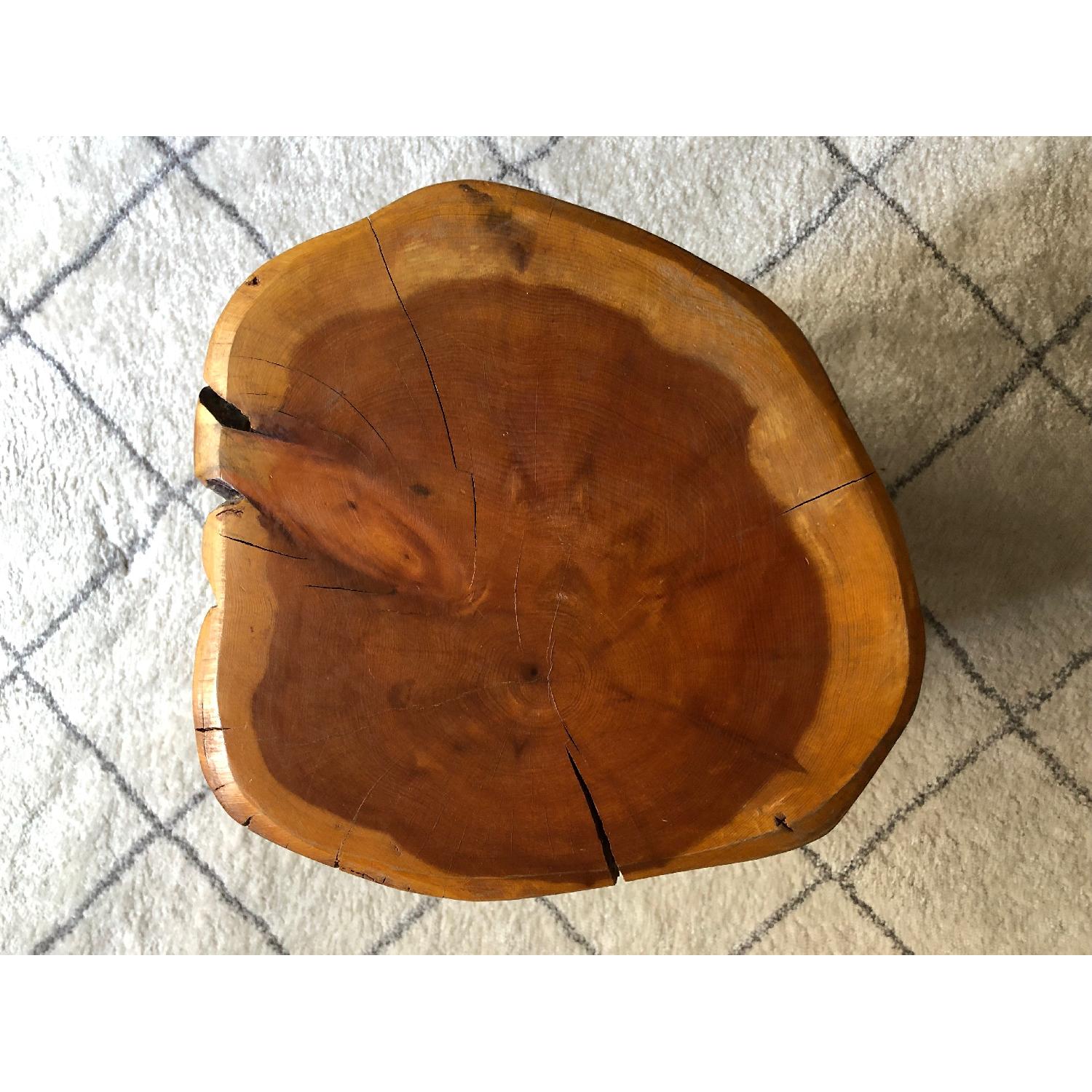 West Elm Tree Stump Side Table - image-3